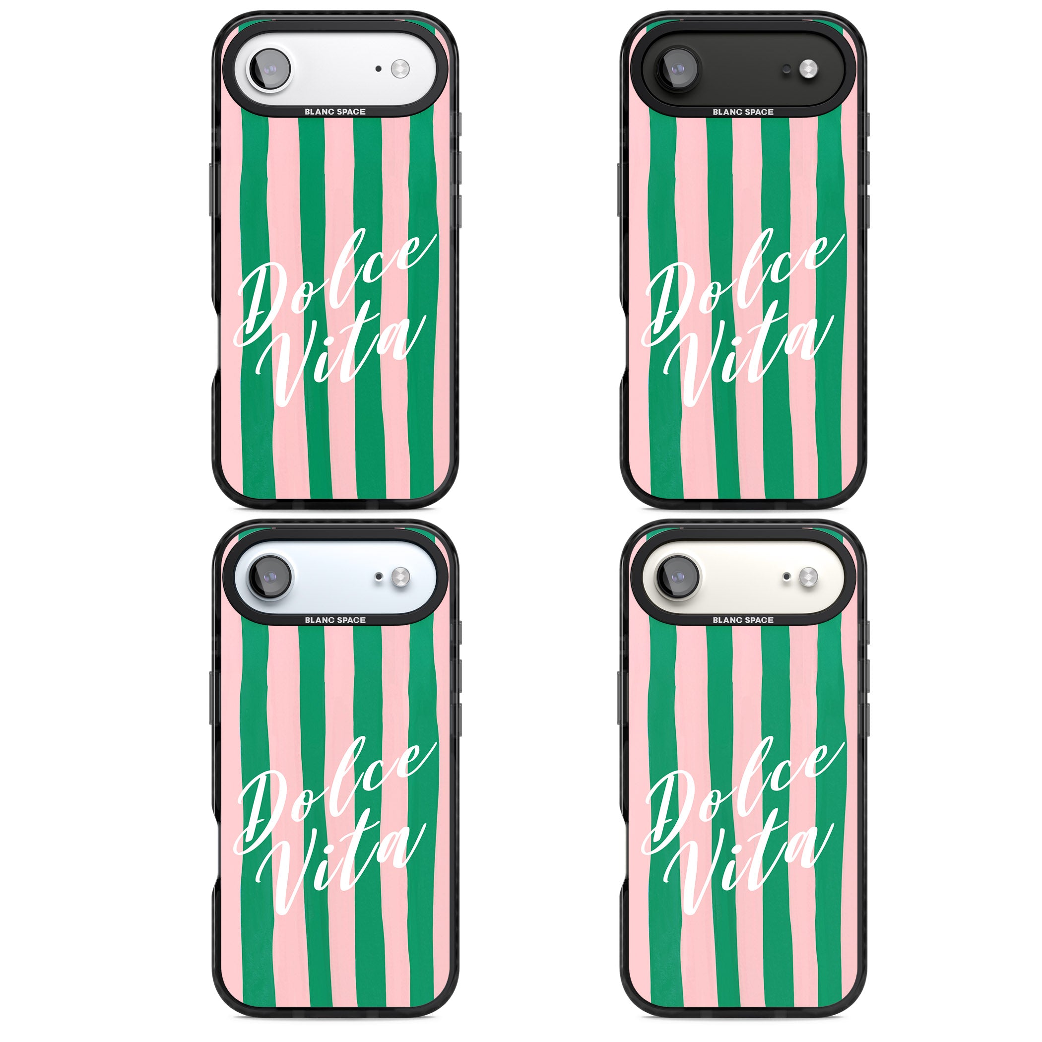 Dolce Vita iPhone 17 Air Impact Pro Black Phone Case APT Impact Protection