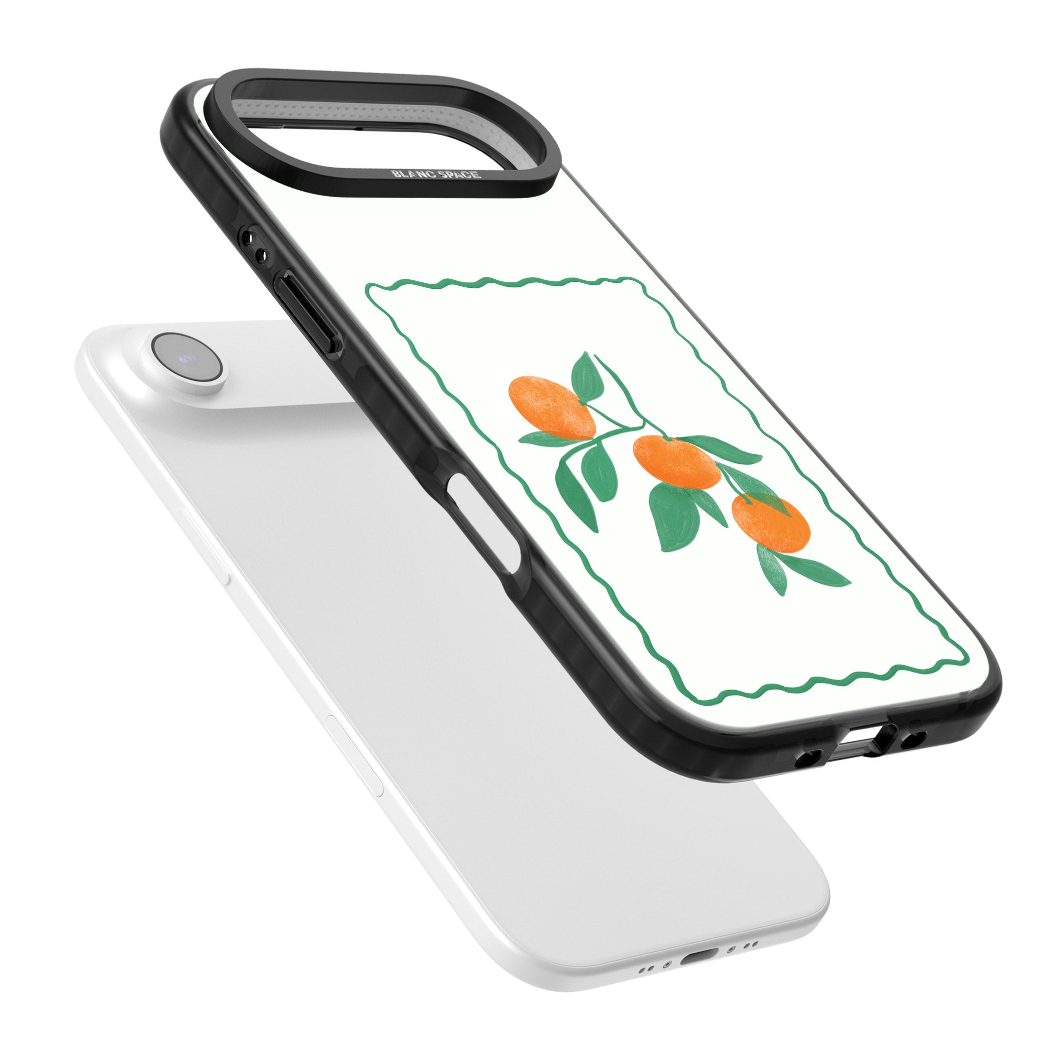 Italian Oranges iPhone 17 Air Impact Pro Black Phone Case Colours