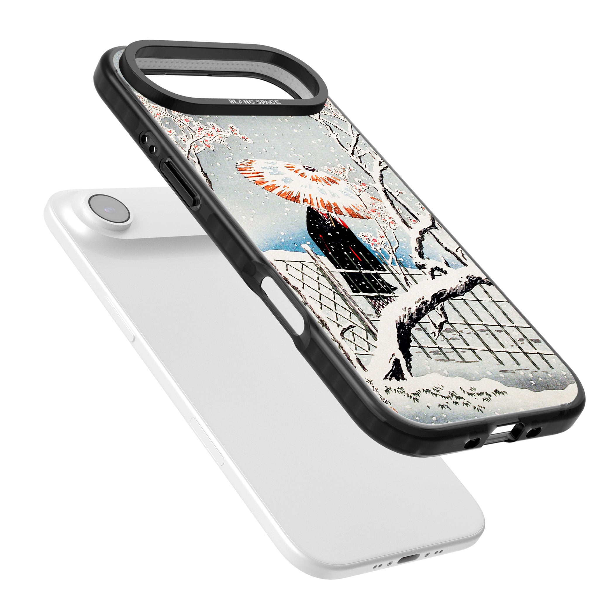 Plum Tree In Snow By Hiroaki Takahashi iPhone 17 Air Impact Pro Black Phone Case Colours