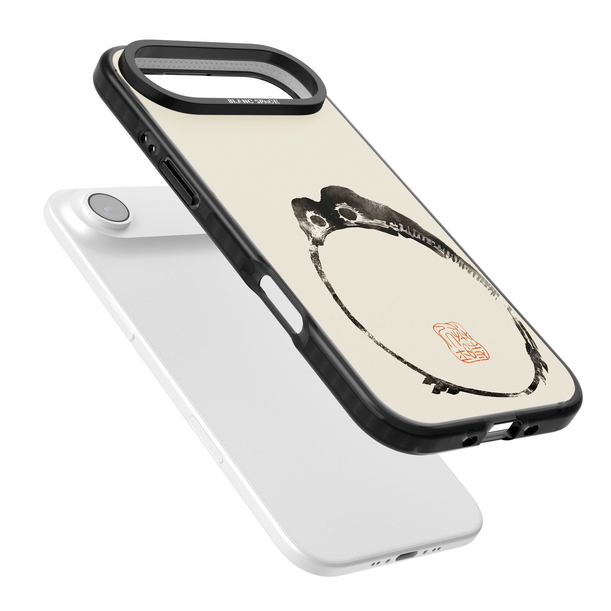 Matsumoto Hoji Round Frog iPhone 17 Air Impact Pro Black Phone Case Colours