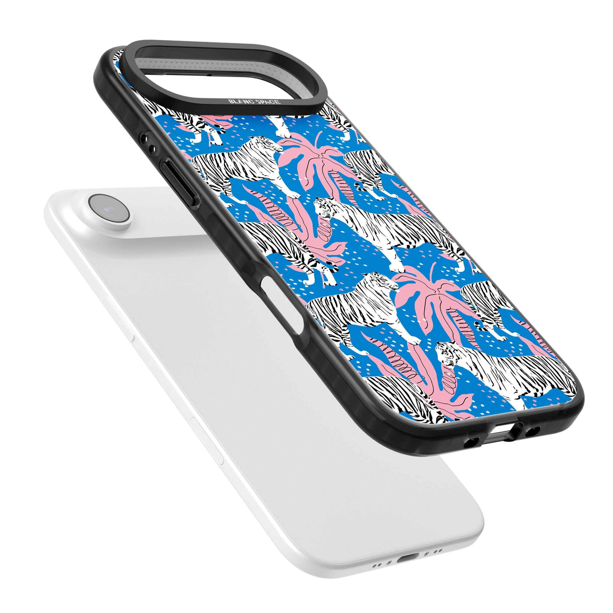 Bengal Blues iPhone 17 Air Impact Pro Black Phone Case Colours