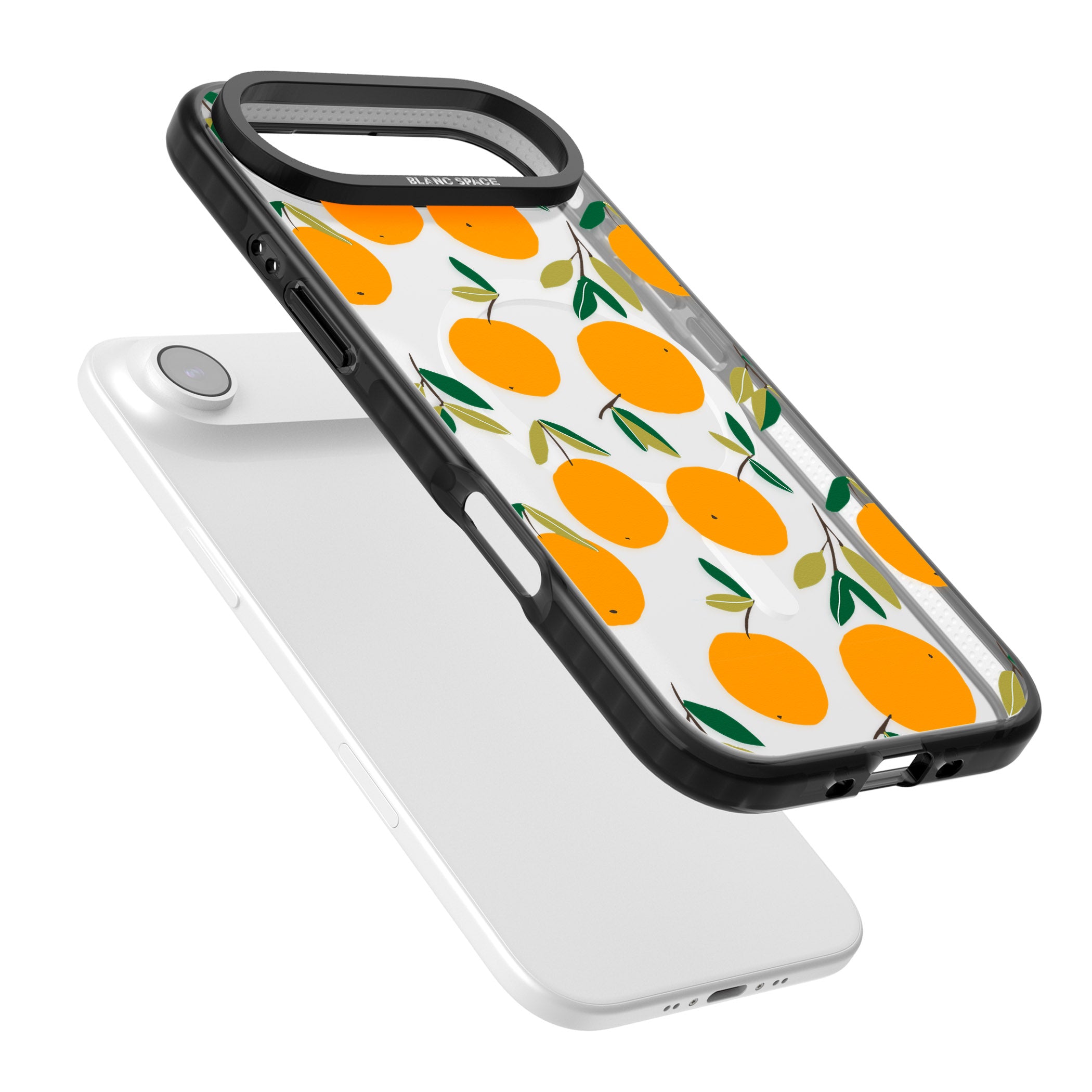 Citrus Grove iPhone 17 Air Impact Pro Black Phone Case Colours
