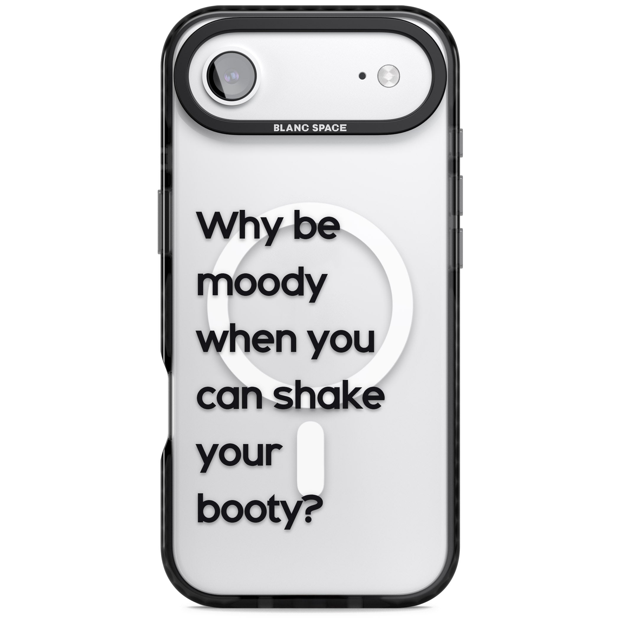 Why Be Moody? iPhone 17 Air Impact Pro Black Phone Case