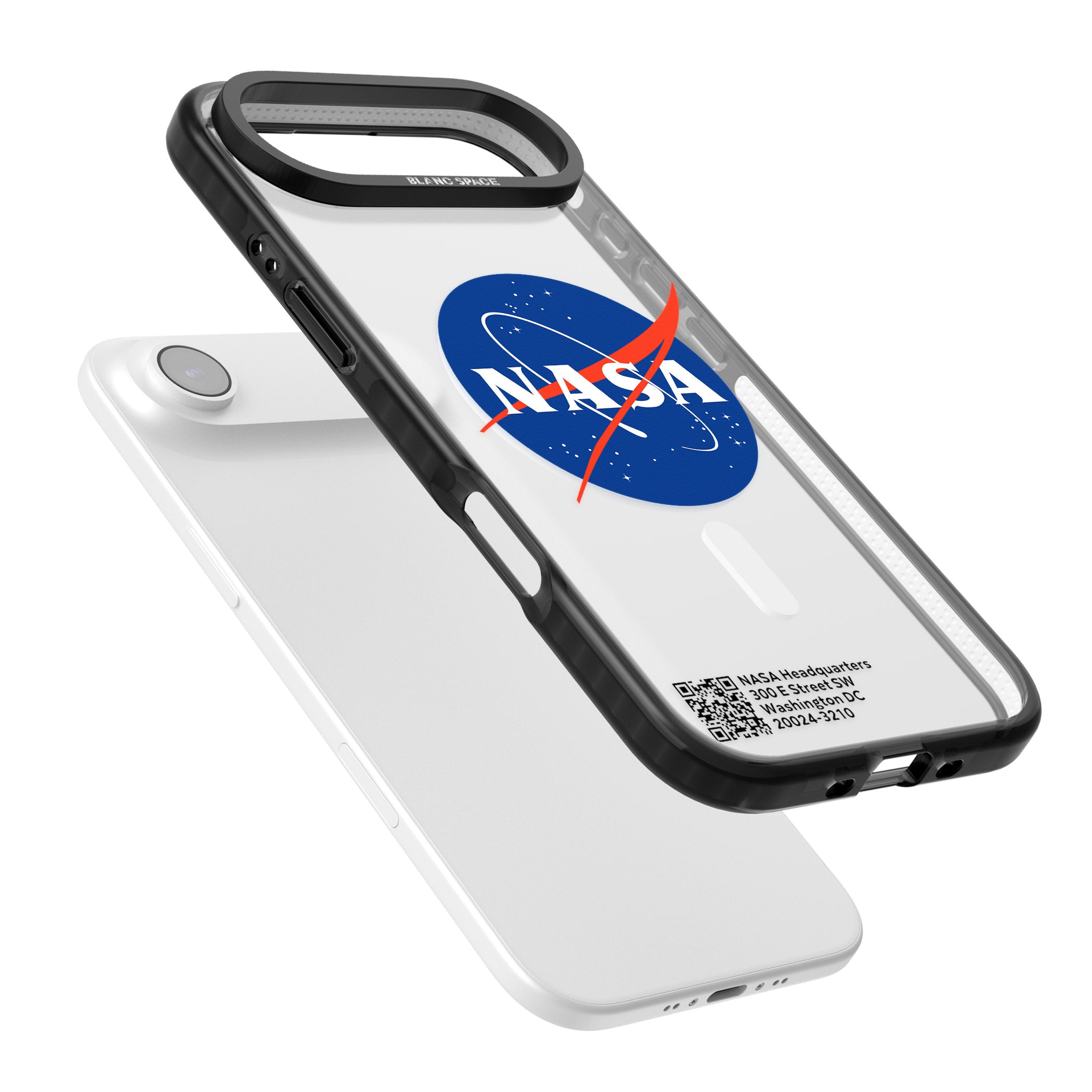 Nasa Meatball iPhone 17 Air Impact Pro Black Phone Case Colours
