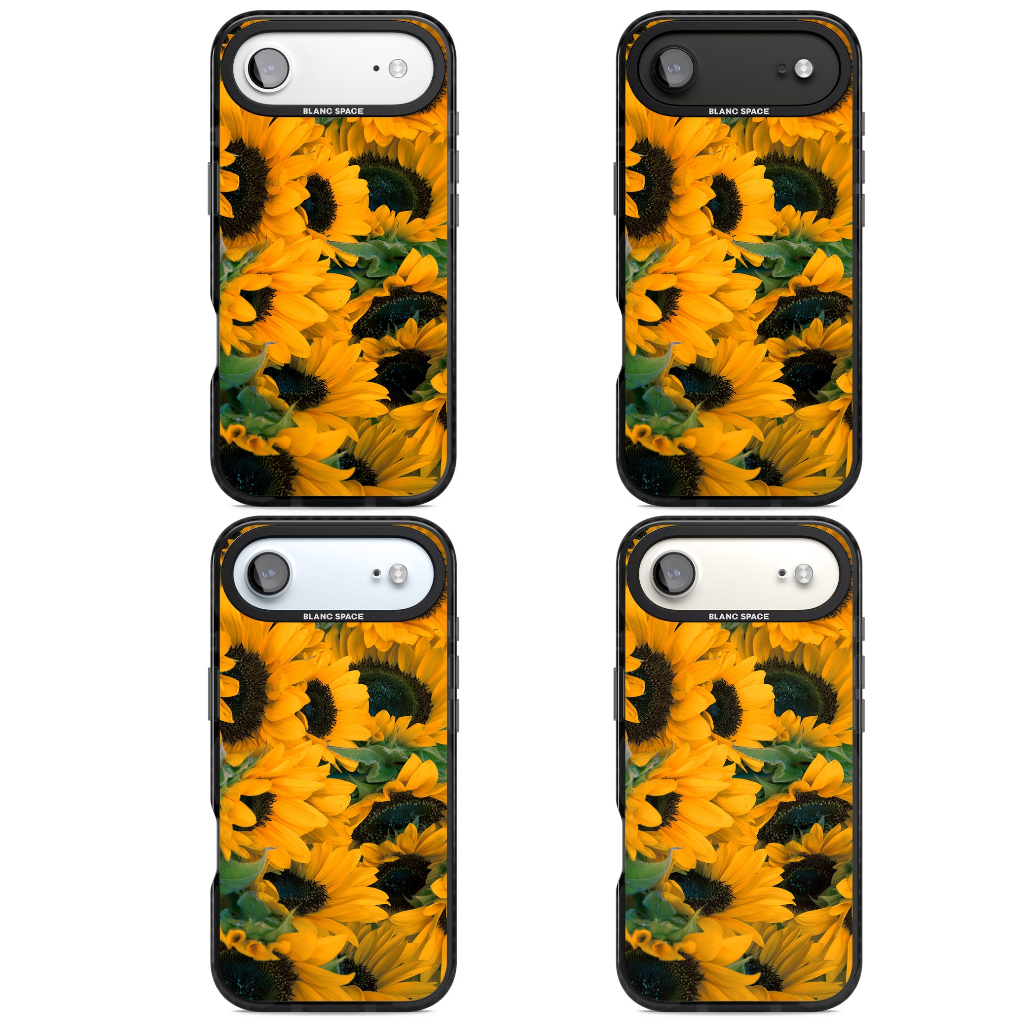 Sunflowers iPhone 17 Air Impact Pro Black Phone Case APT Impact Protection