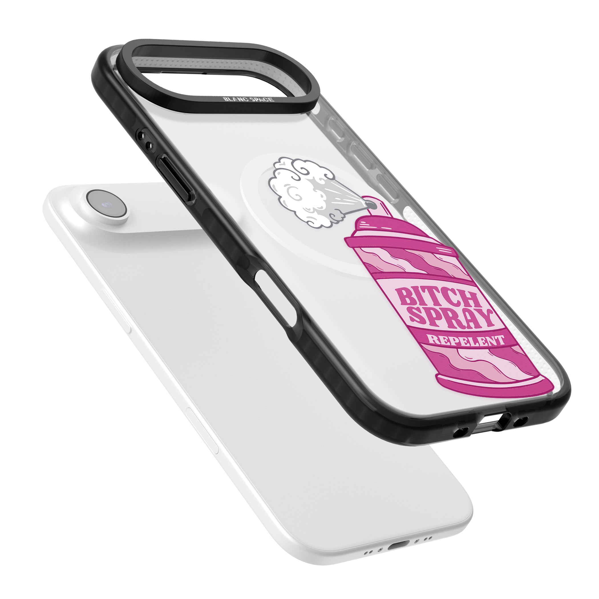 B*Tch Spray iPhone 17 Air Impact Pro Black Phone Case Colours