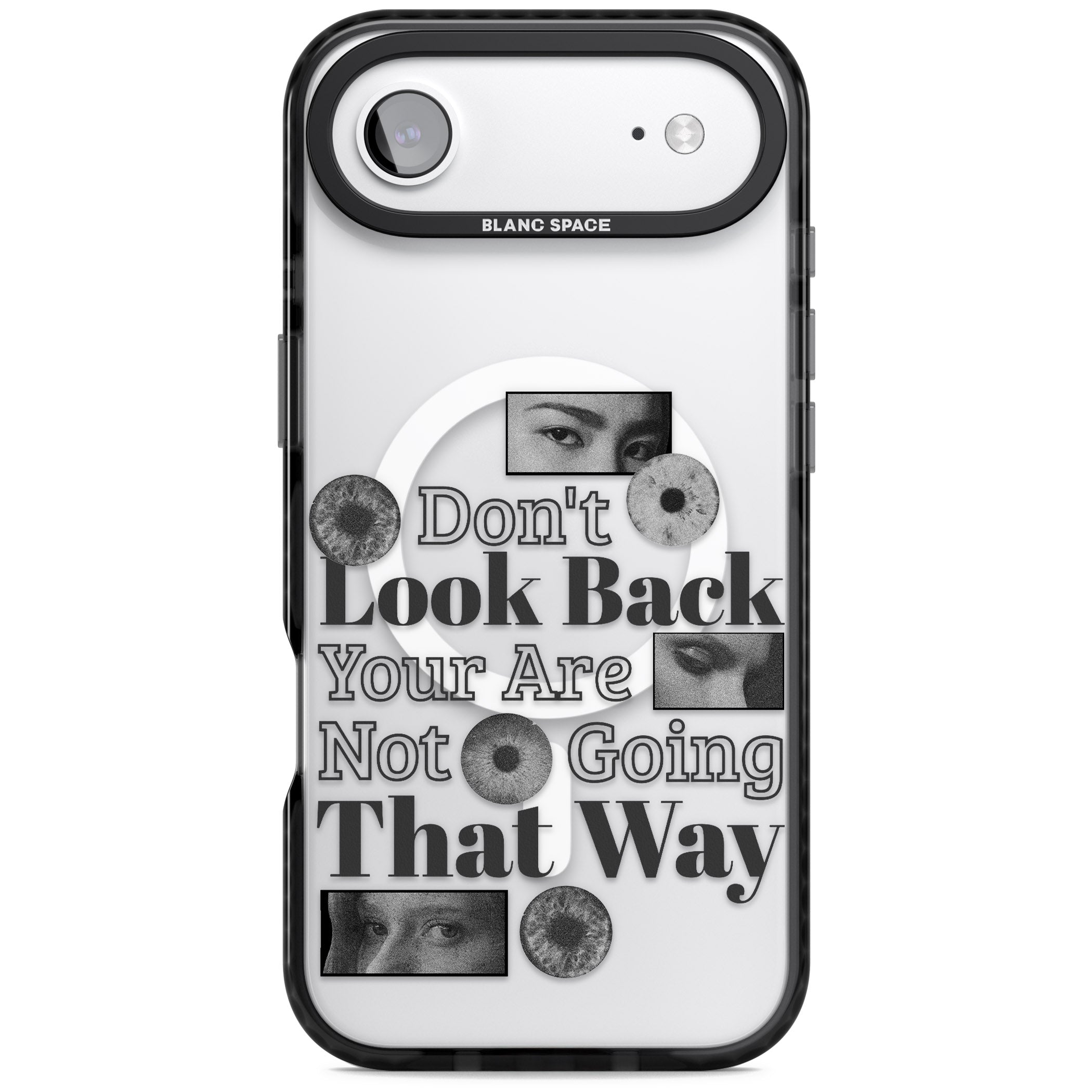 Dont Look Back iPhone 17 Air Impact Pro Black Phone Case