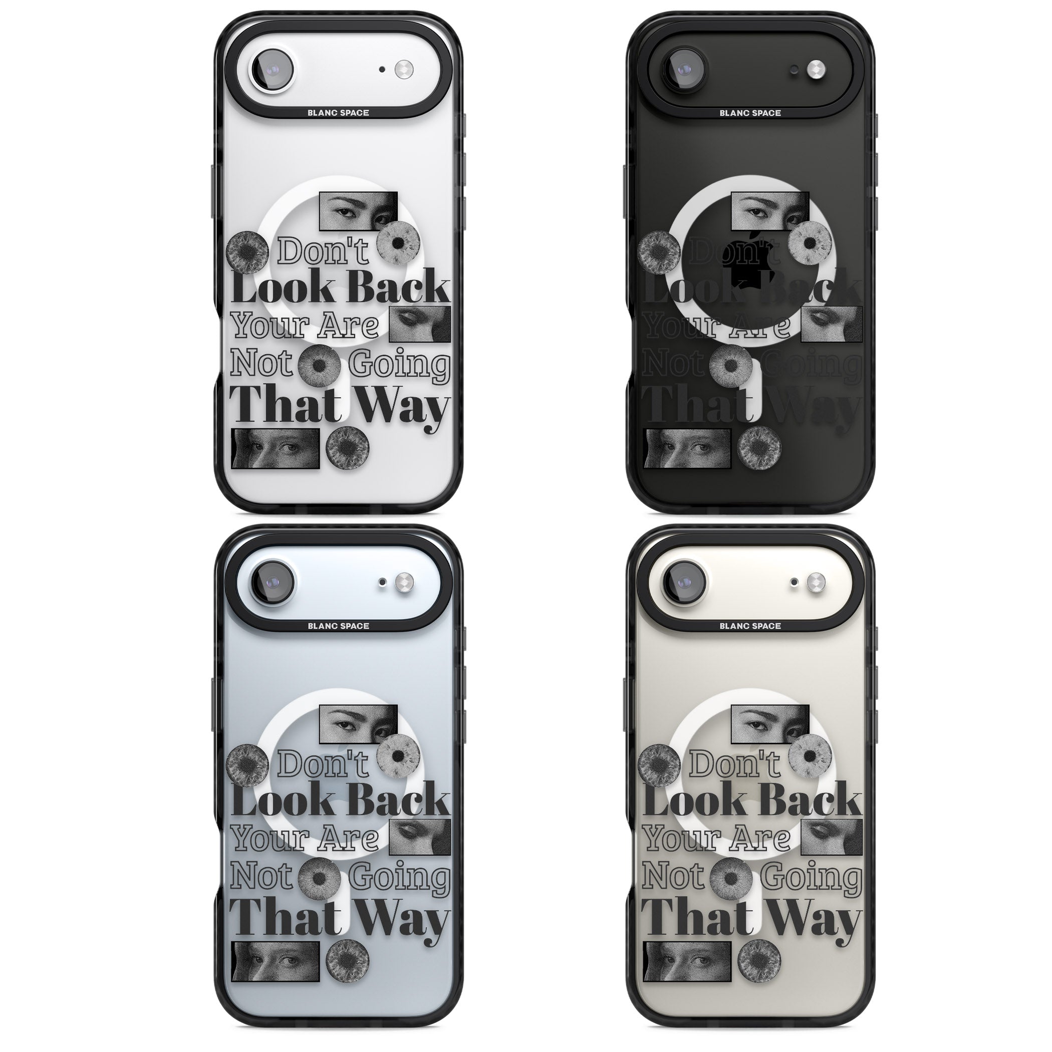 Dont Look Back iPhone 17 Air Impact Pro Black Phone Case APT Impact Protection