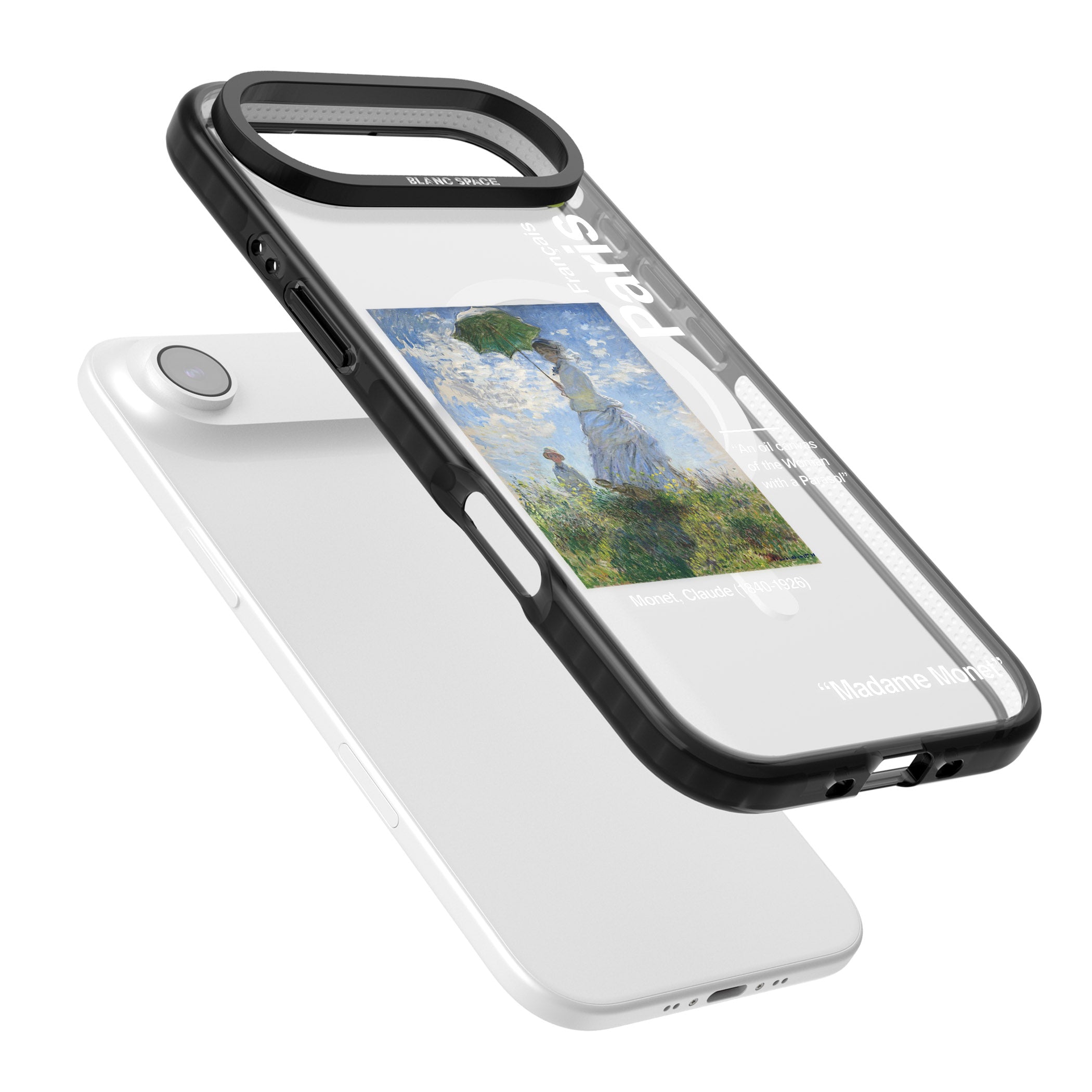 Madame Monet And Her Son iPhone 17 Air Impact Pro Black Phone Case Colours