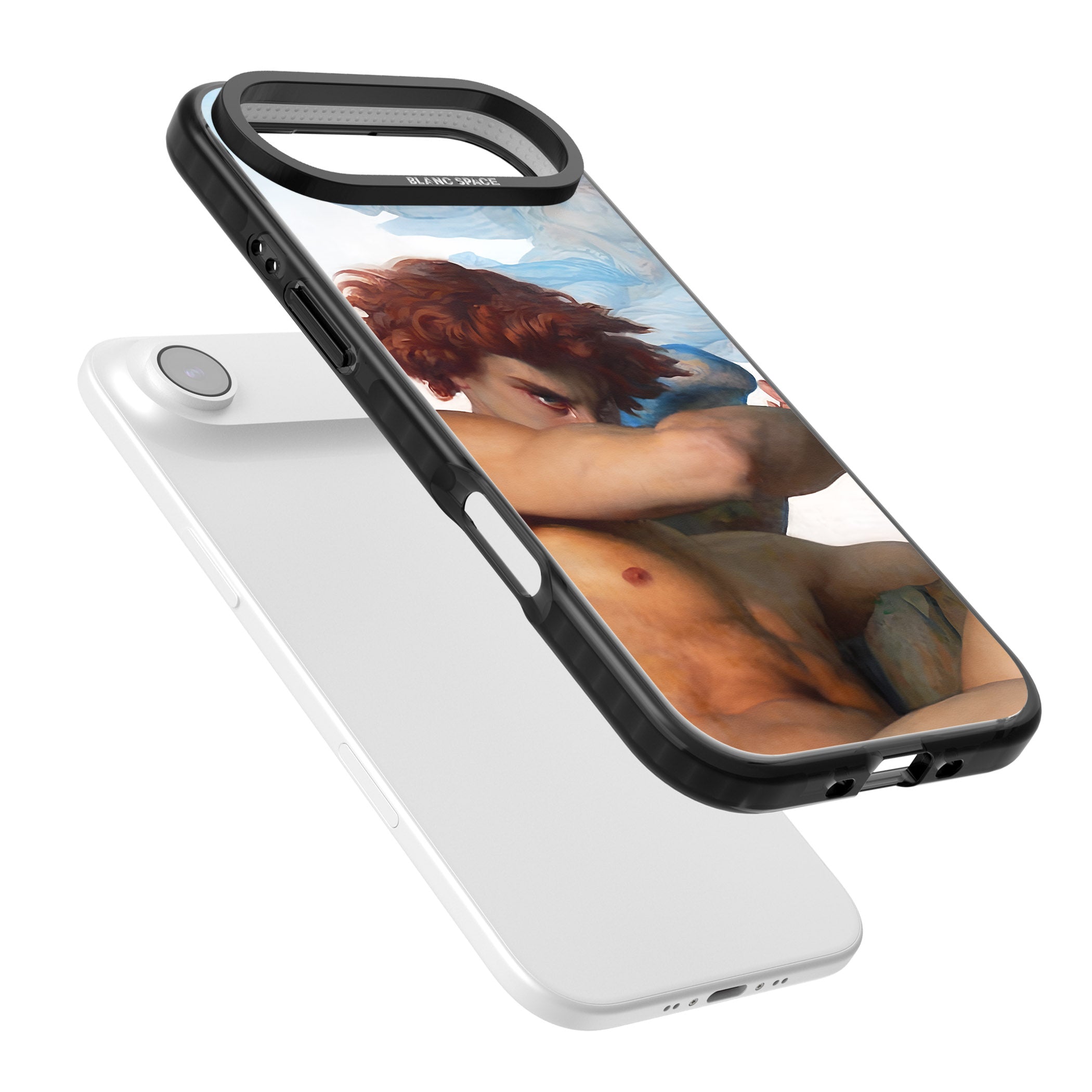 The Fallen Angel iPhone 17 Air Impact Pro Black Phone Case Colours