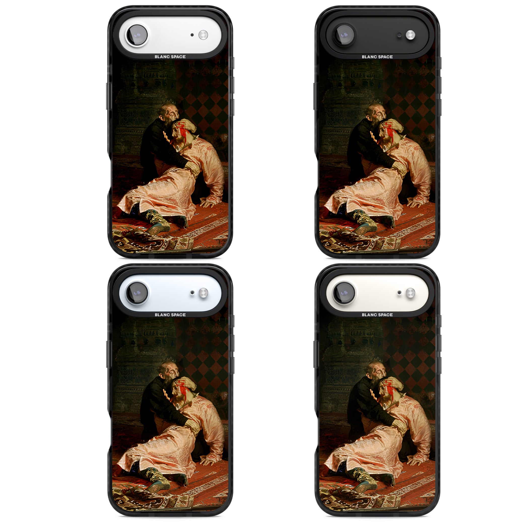 Ivan The Terrible & His Son iPhone 17 Air Impact Pro Black Phone Case APT Impact Protection