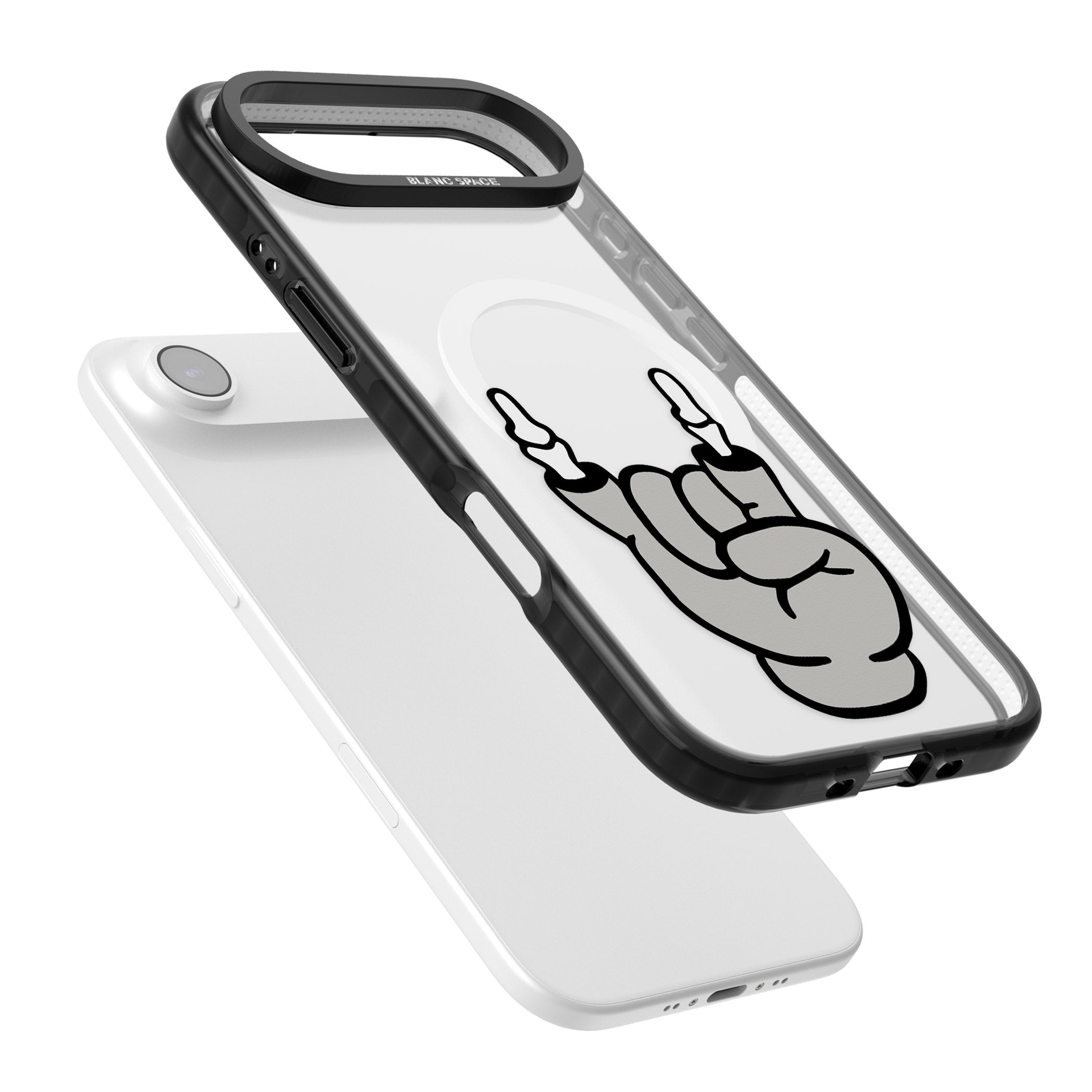 Rock 'Til You Drop iPhone 17 Air Impact Pro Black Phone Case Colours
