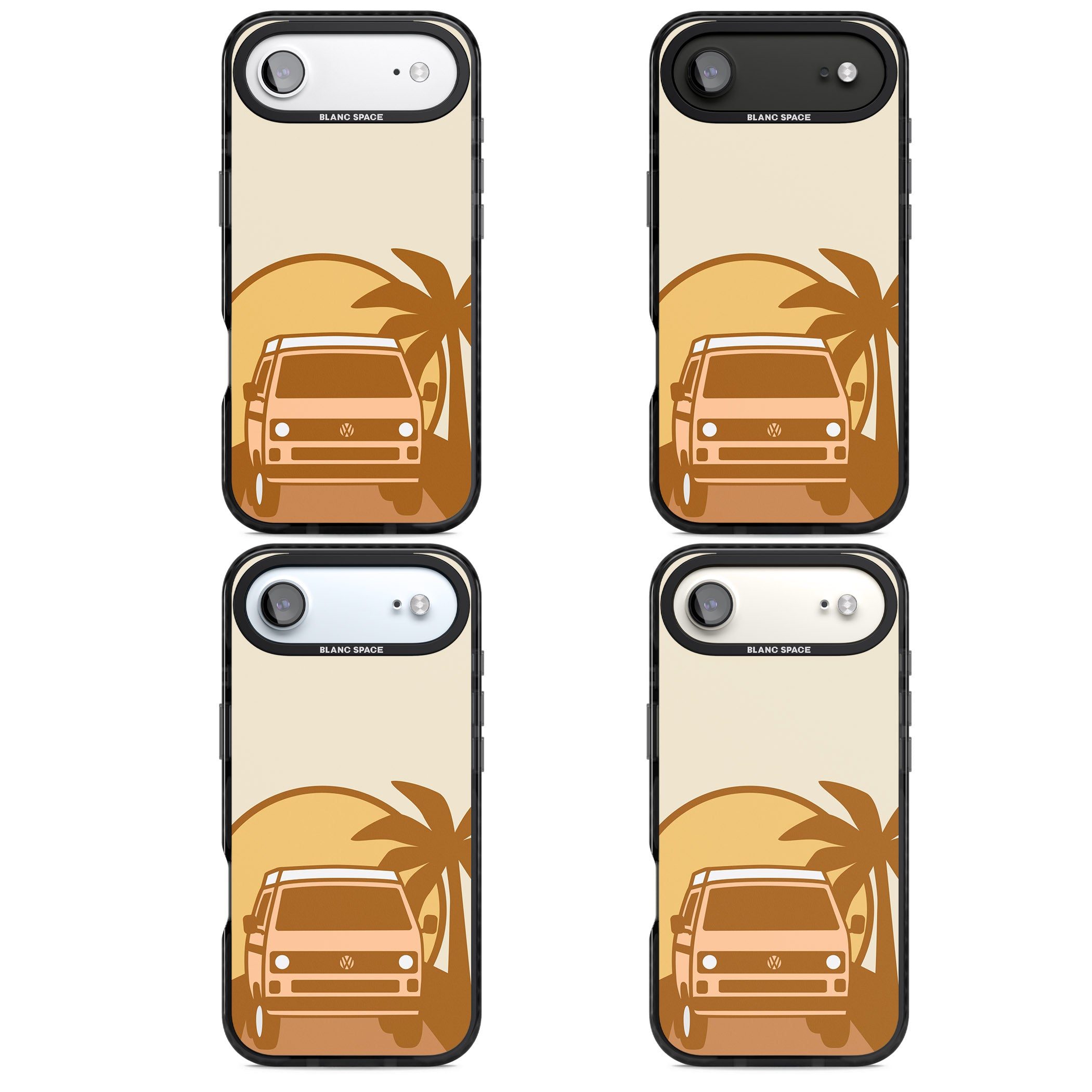 Sunset Van iPhone 17 Air Impact Pro Black Phone Case APT Impact Protection