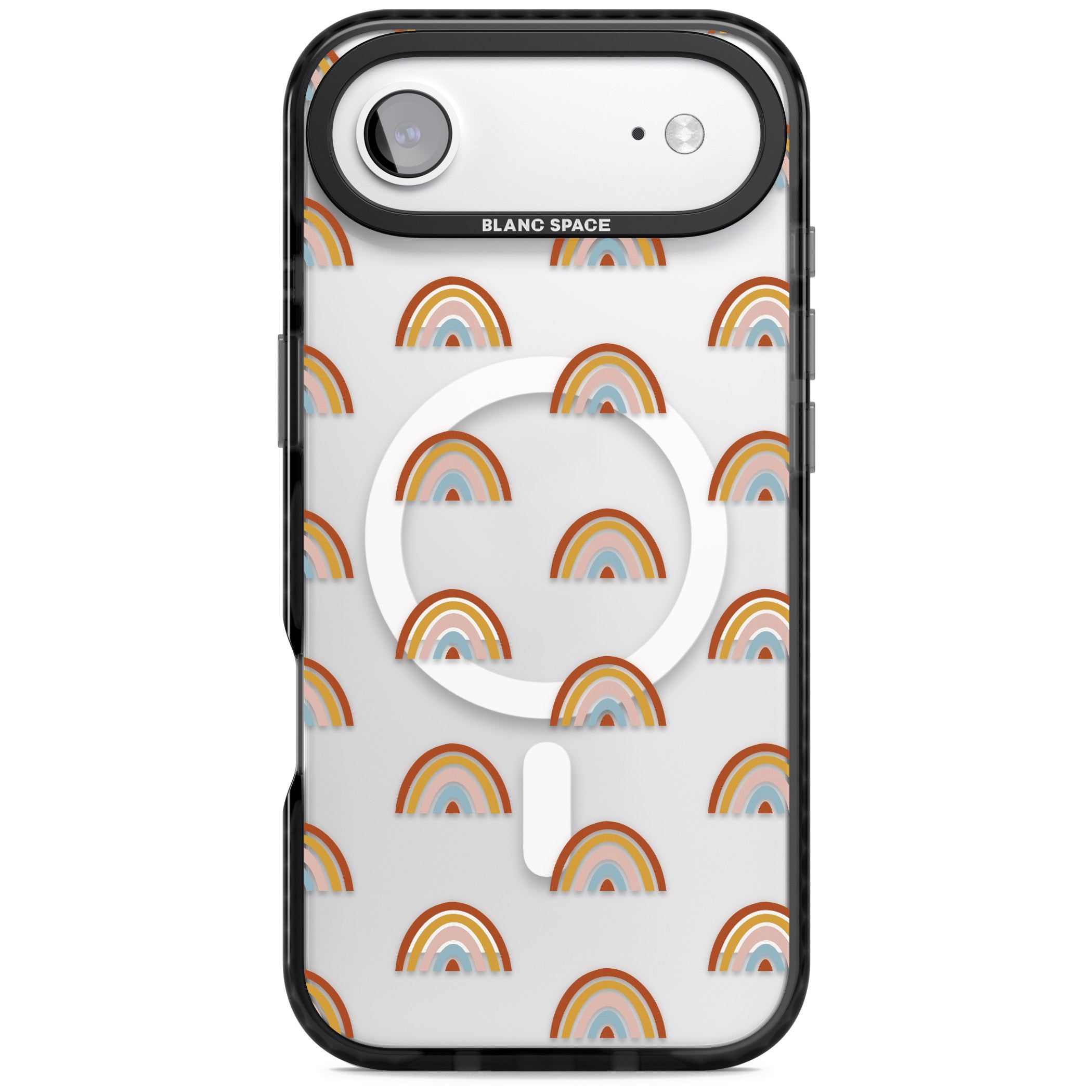Scandi Rainbow iPhone 17 Air Impact Pro Black Phone Case