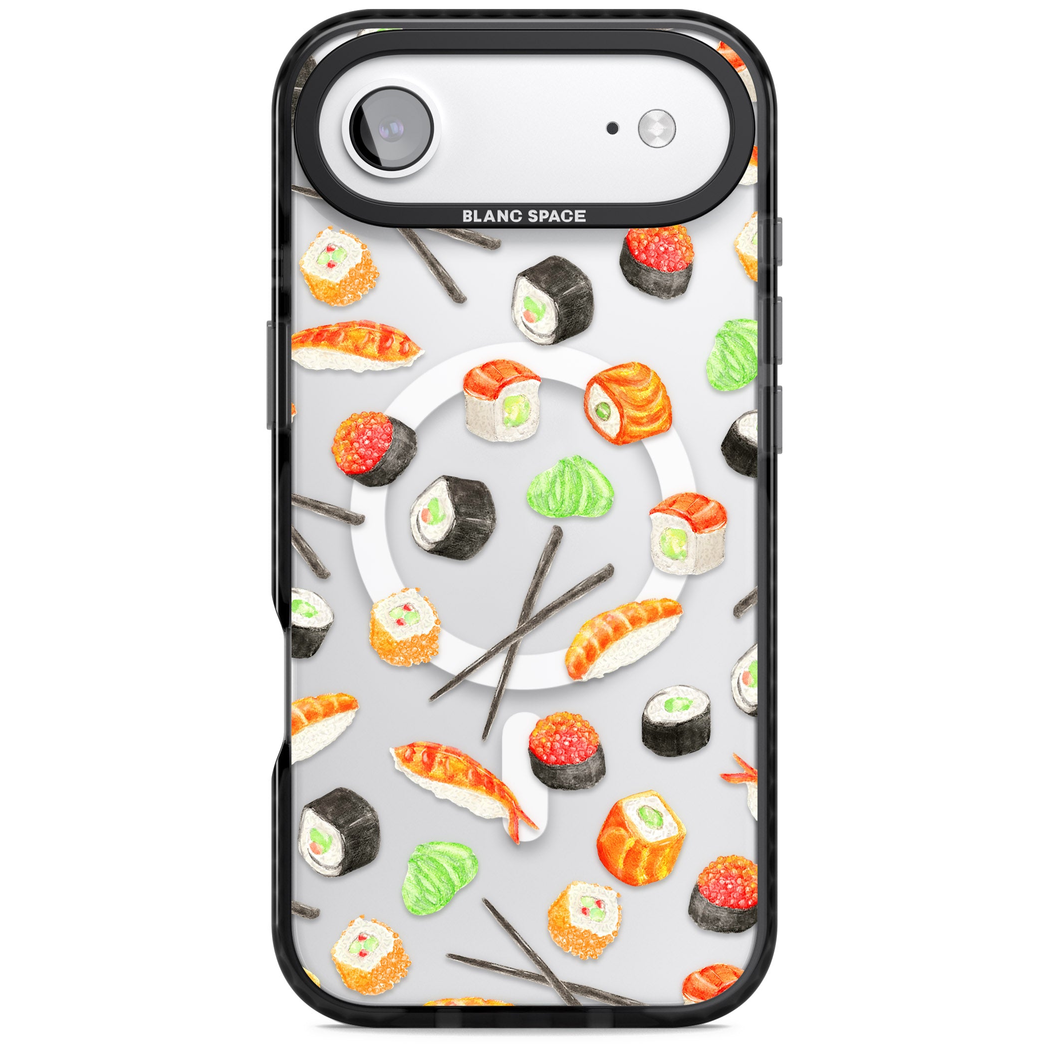 Sushi iPhone 17 Air Impact Pro Black Phone Case