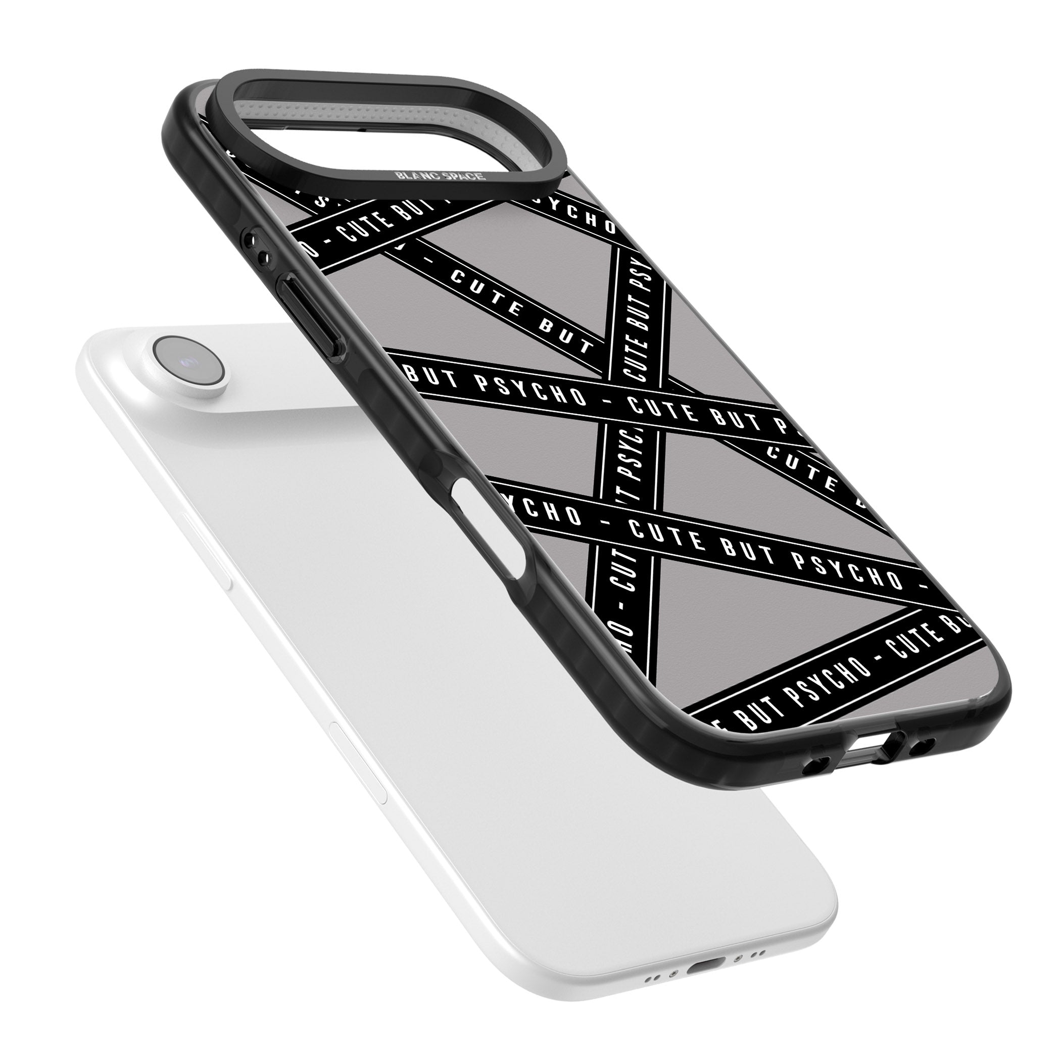 Cute But Psycho iPhone 17 Air Impact Pro Black Phone Case Colours