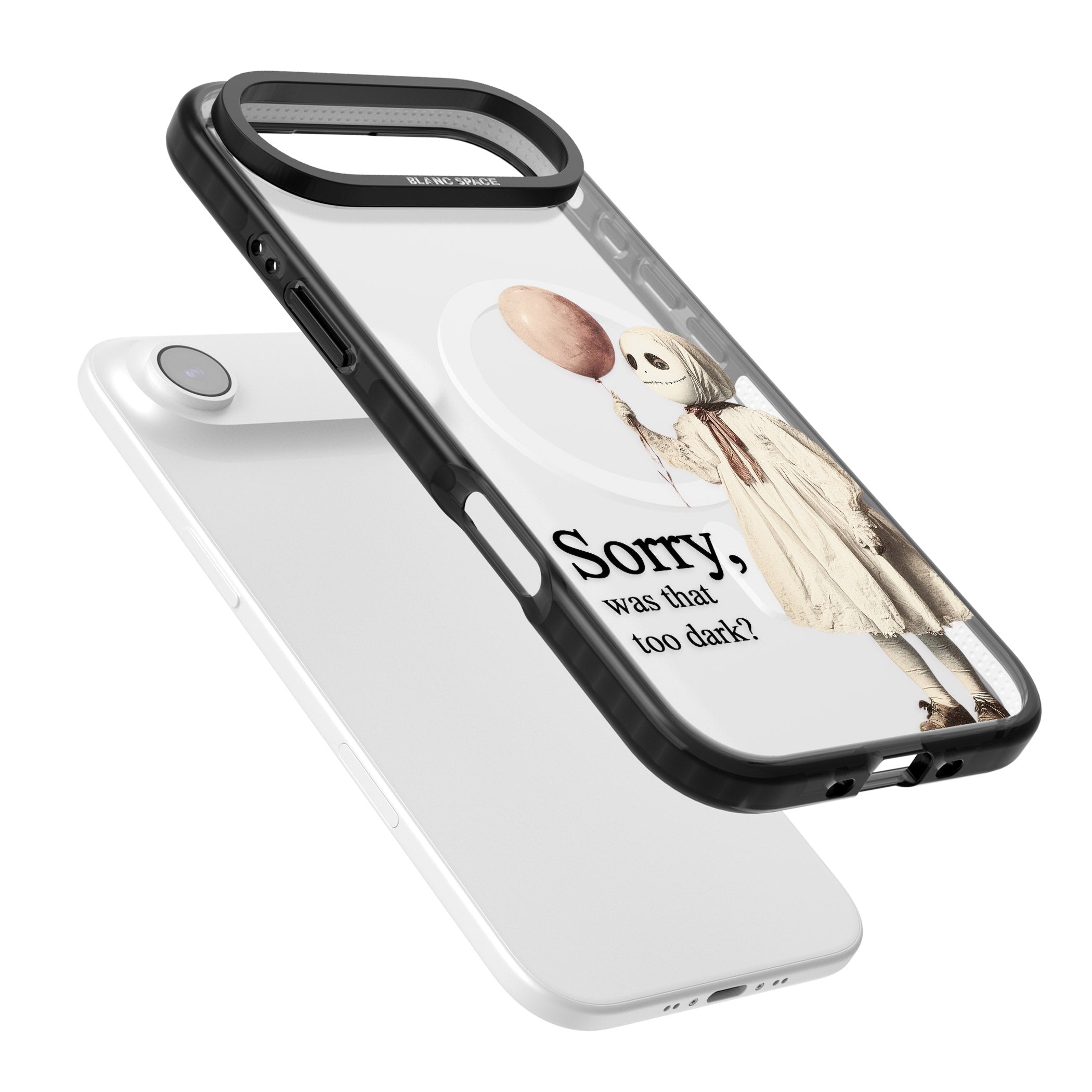 Sorry Was That Too Dark iPhone 17 Air Impact Pro Black Phone Case Colours