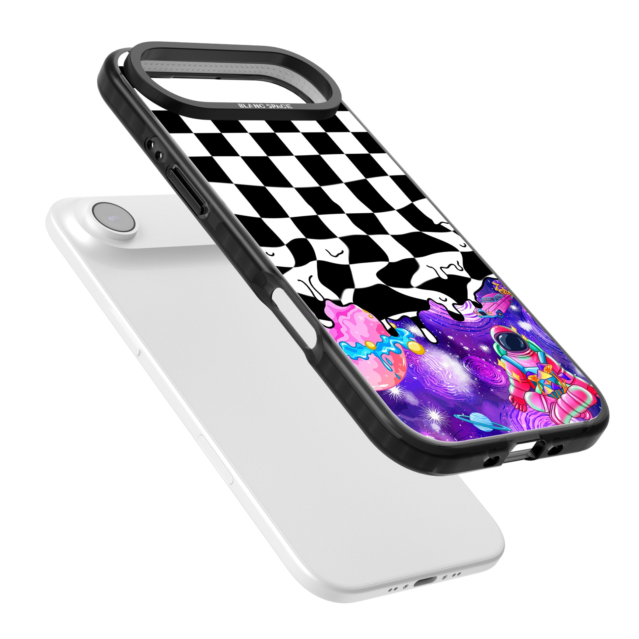 Washed Out iPhone 17 Air Impact Pro Black Phone Case Colours