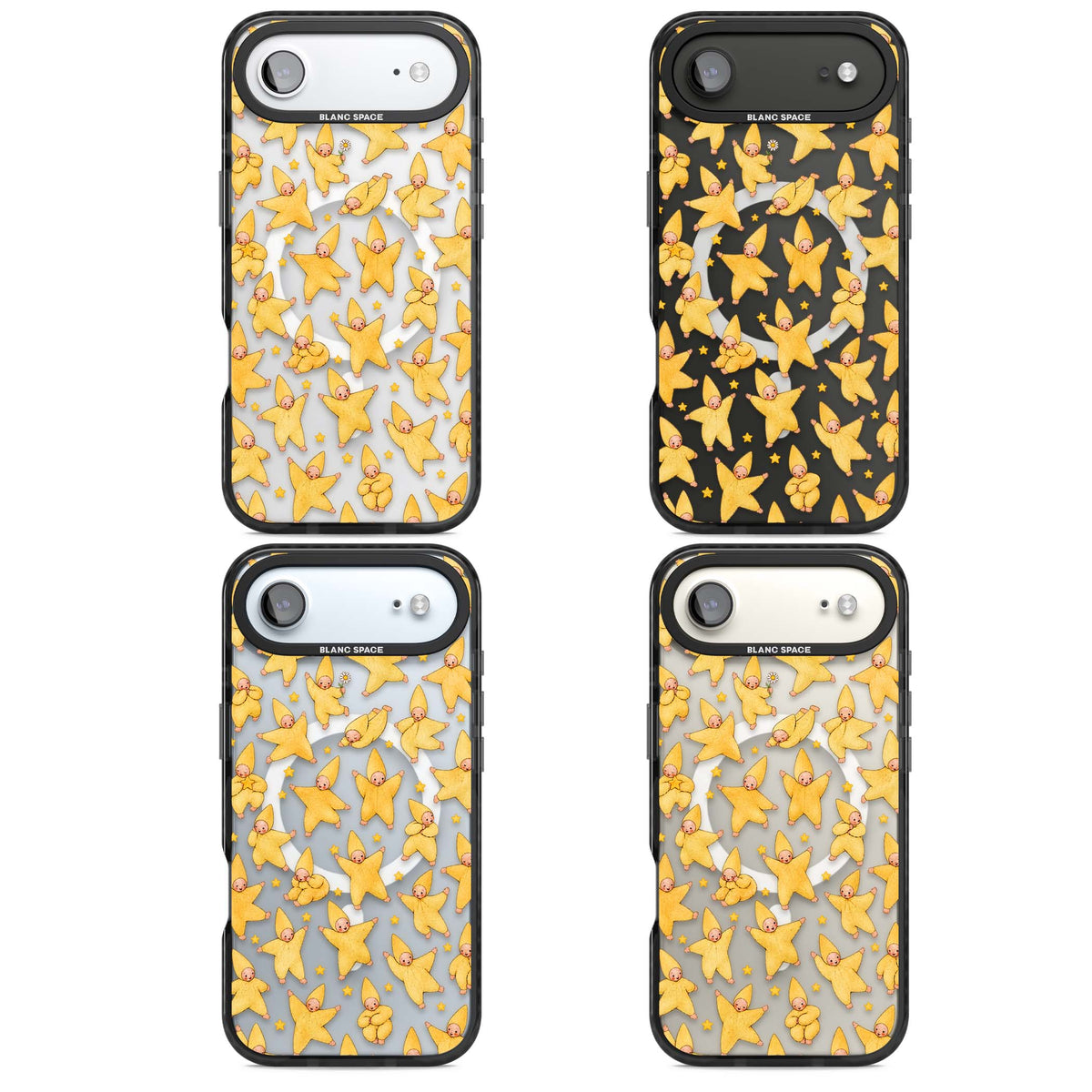 Dancing Star Babies for her iPhone case | Black Impact Magsafe case for iPhone Air