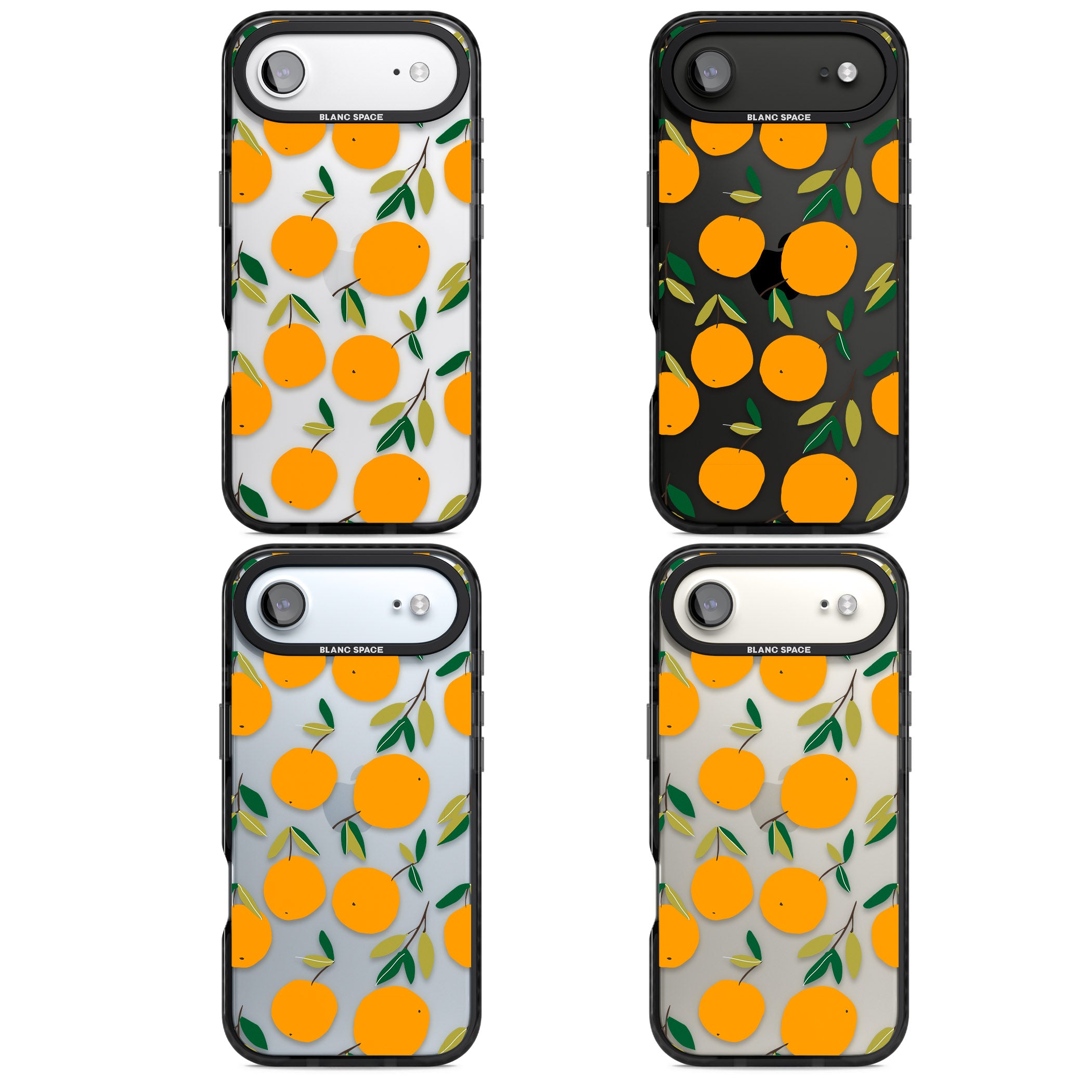 Citrus Grove iPhone 17 Air Impact Black Phone Case APT Impact Protection