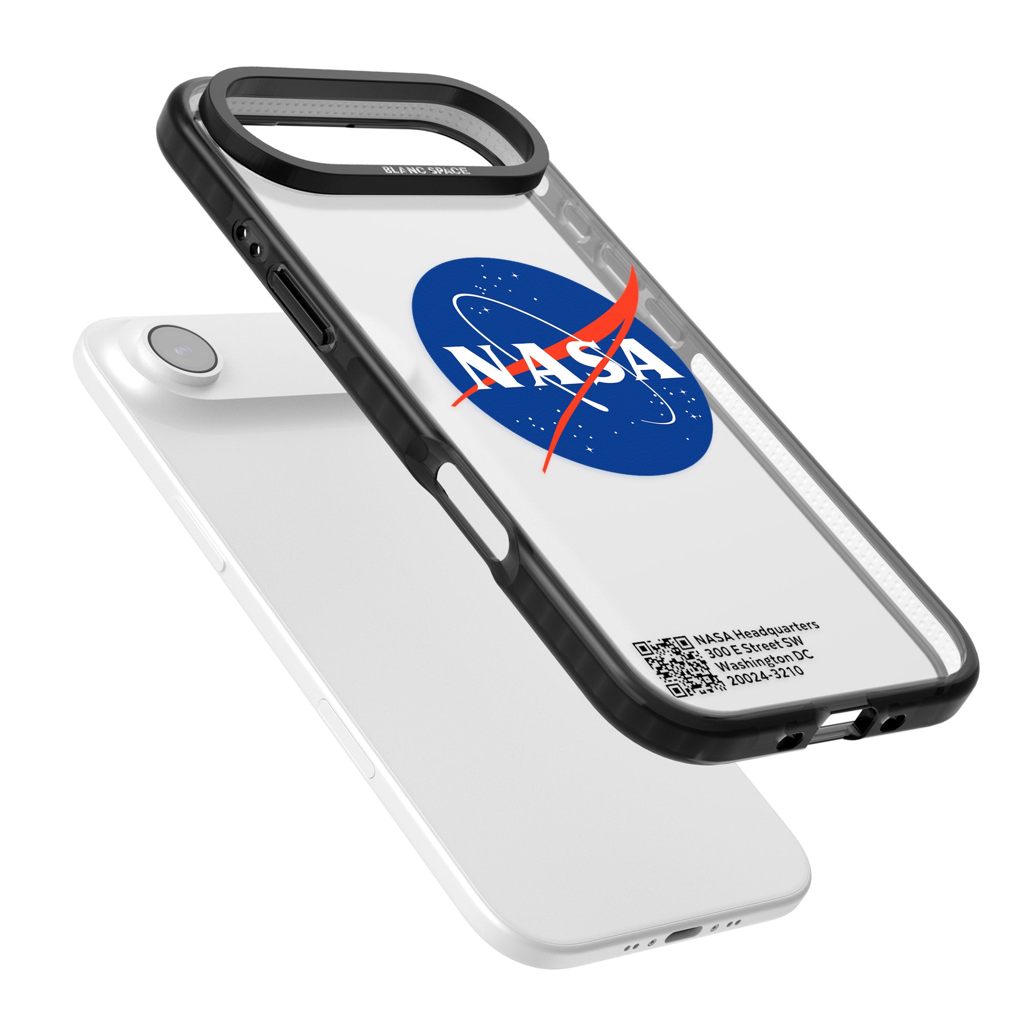 Nasa Meatball iPhone 17 Air Impact Black Phone Case Colours