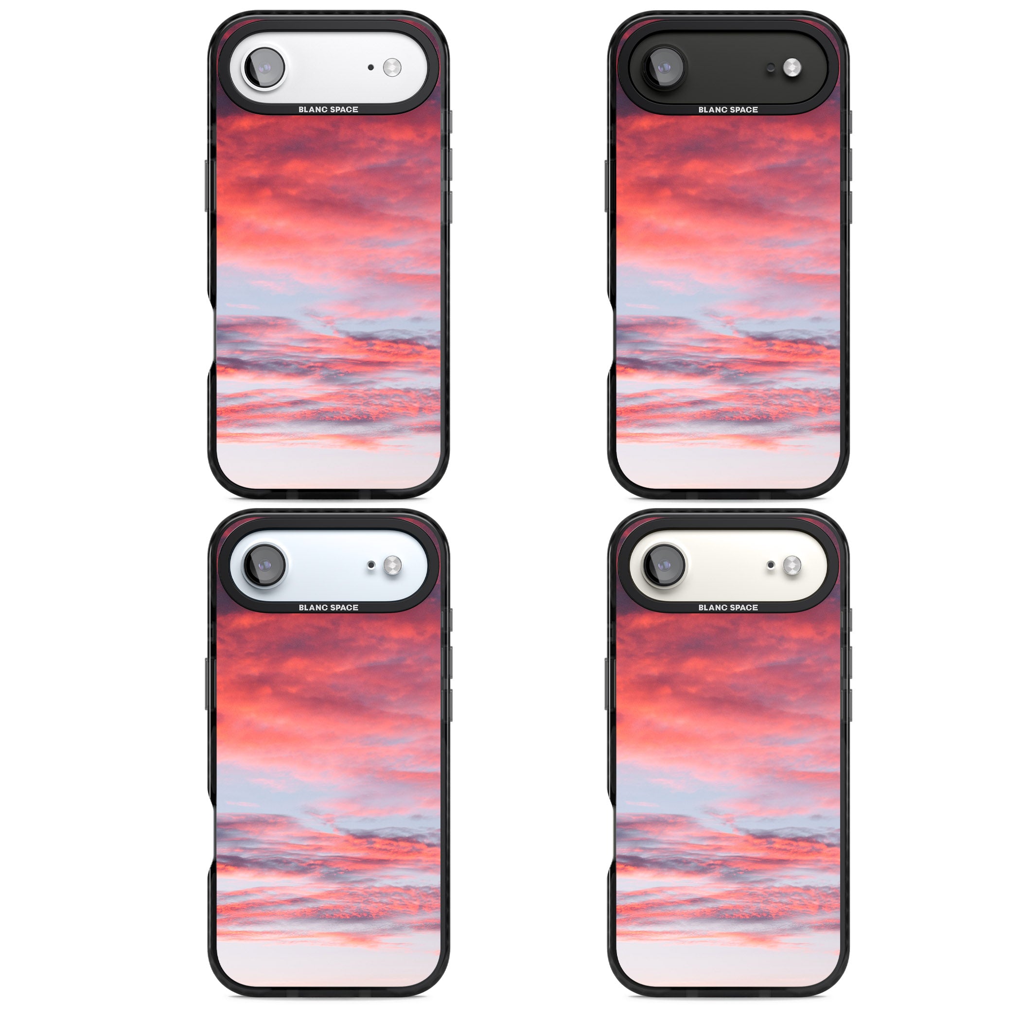 Sunset Skies iPhone 17 Air Impact Black Phone Case APT Impact Protection