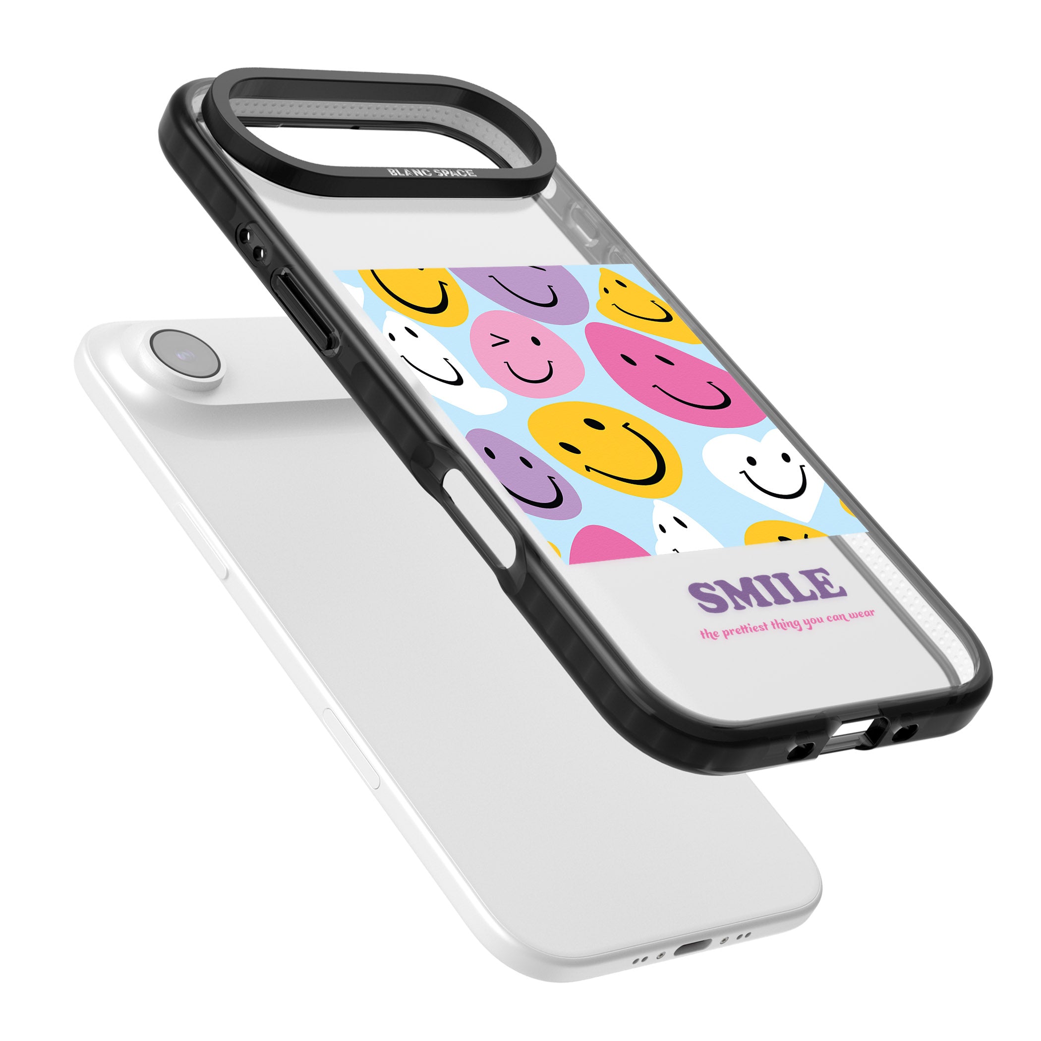 A Smile iPhone 17 Air Impact Black Phone Case Colours