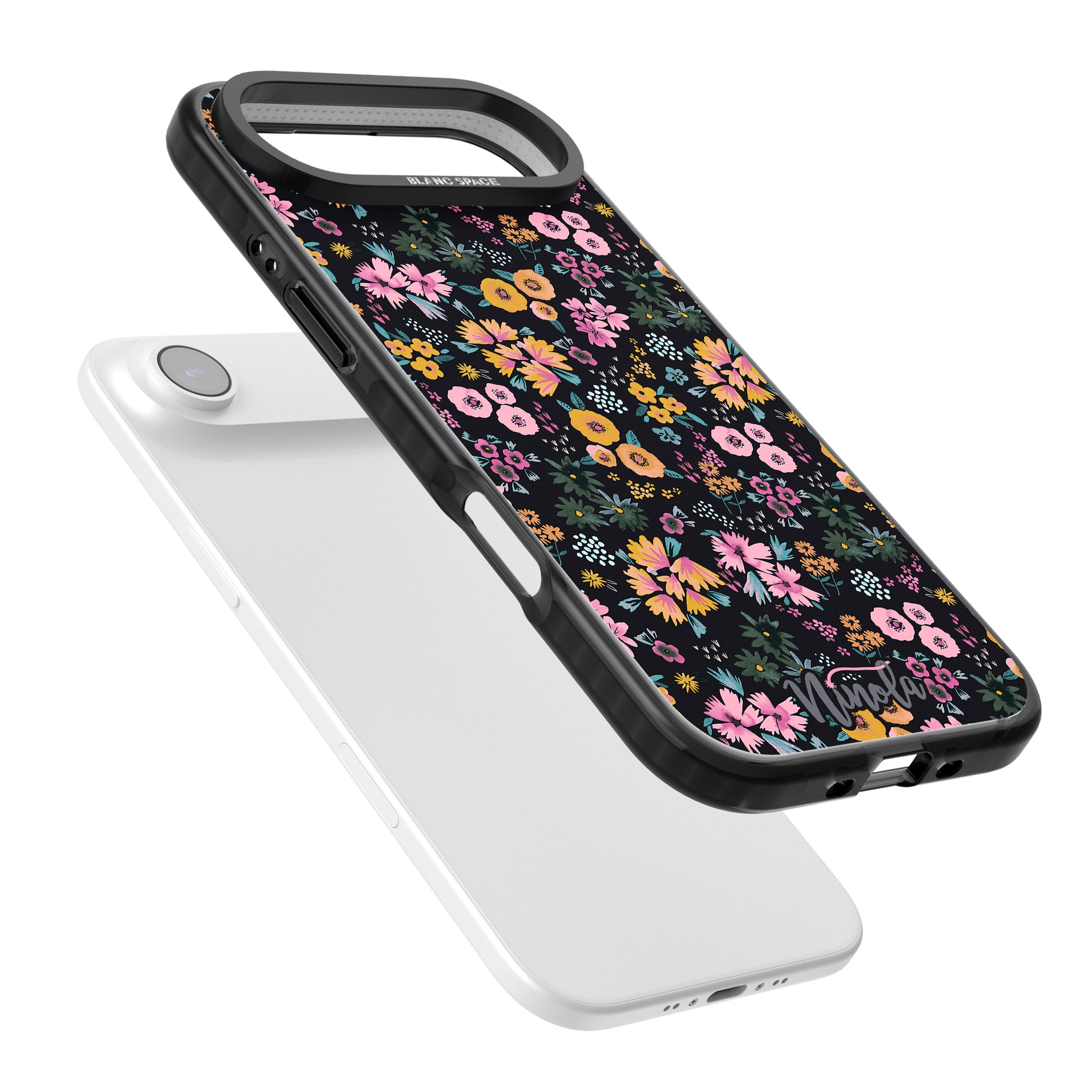 Blossom Field iPhone 17 Air Impact Black Phone Case Colours