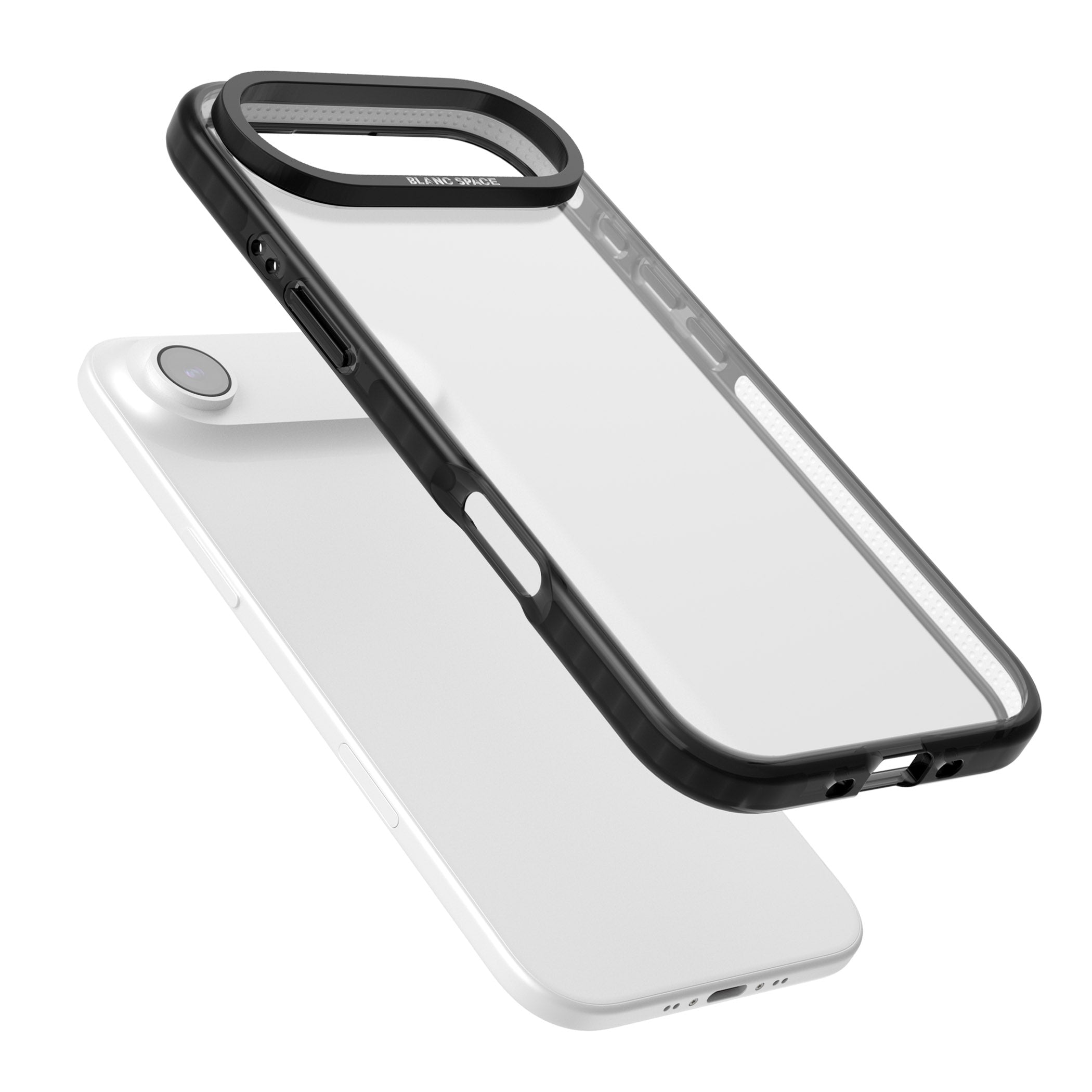 Clear Black Impact iPhone 17 Air Impact Black Phone Case Colours