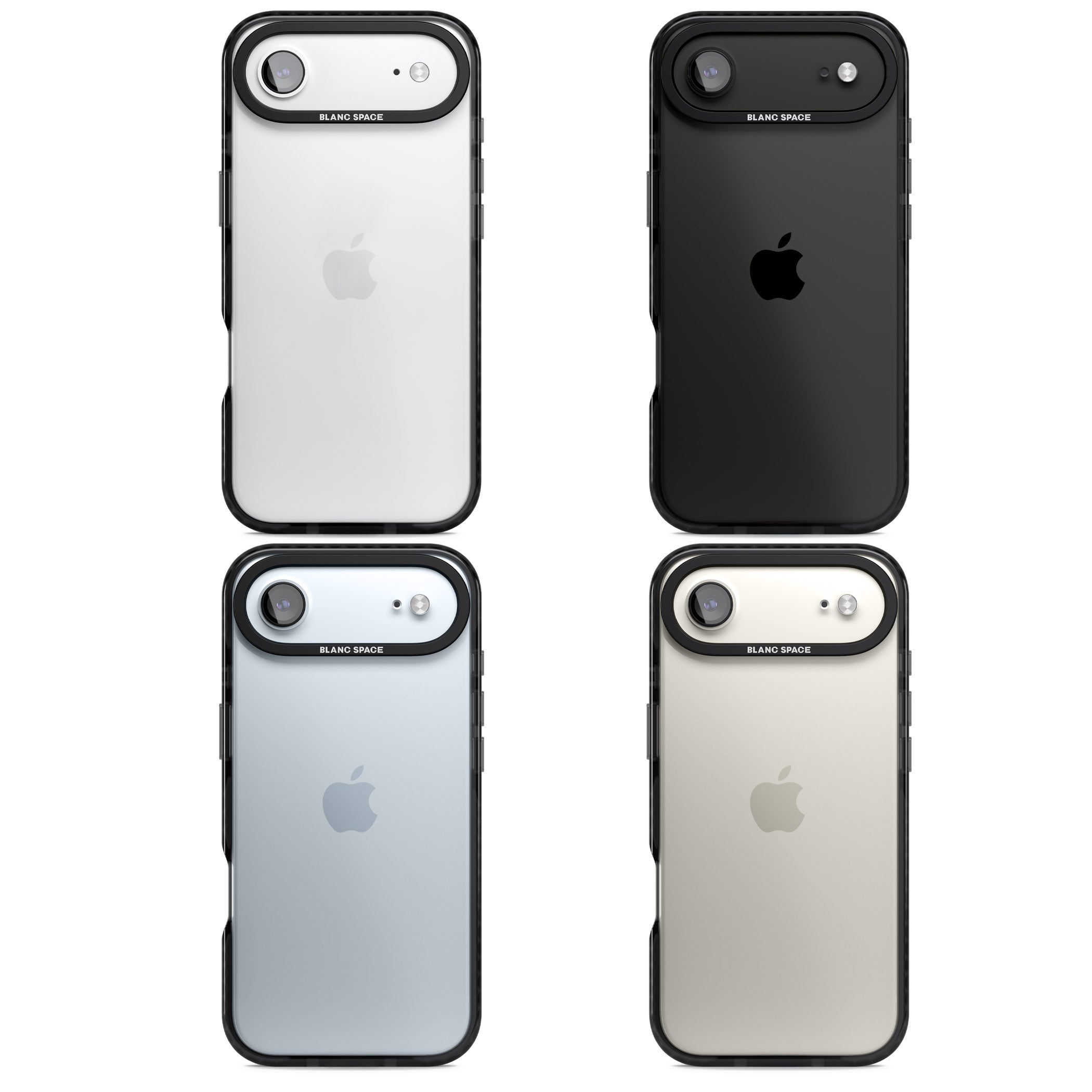 Clear Black Impact iPhone 17 Air Impact Black Phone Case APT Impact Protection