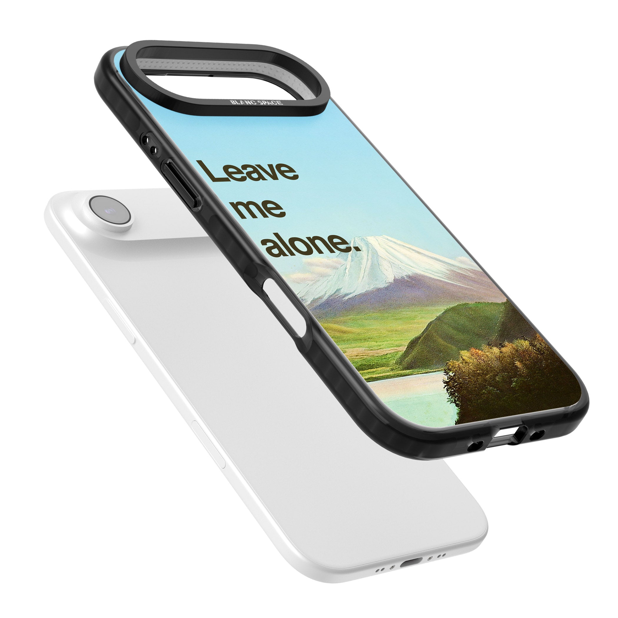 Leave Me Alone iPhone 17 Air Impact Black Phone Case Colours