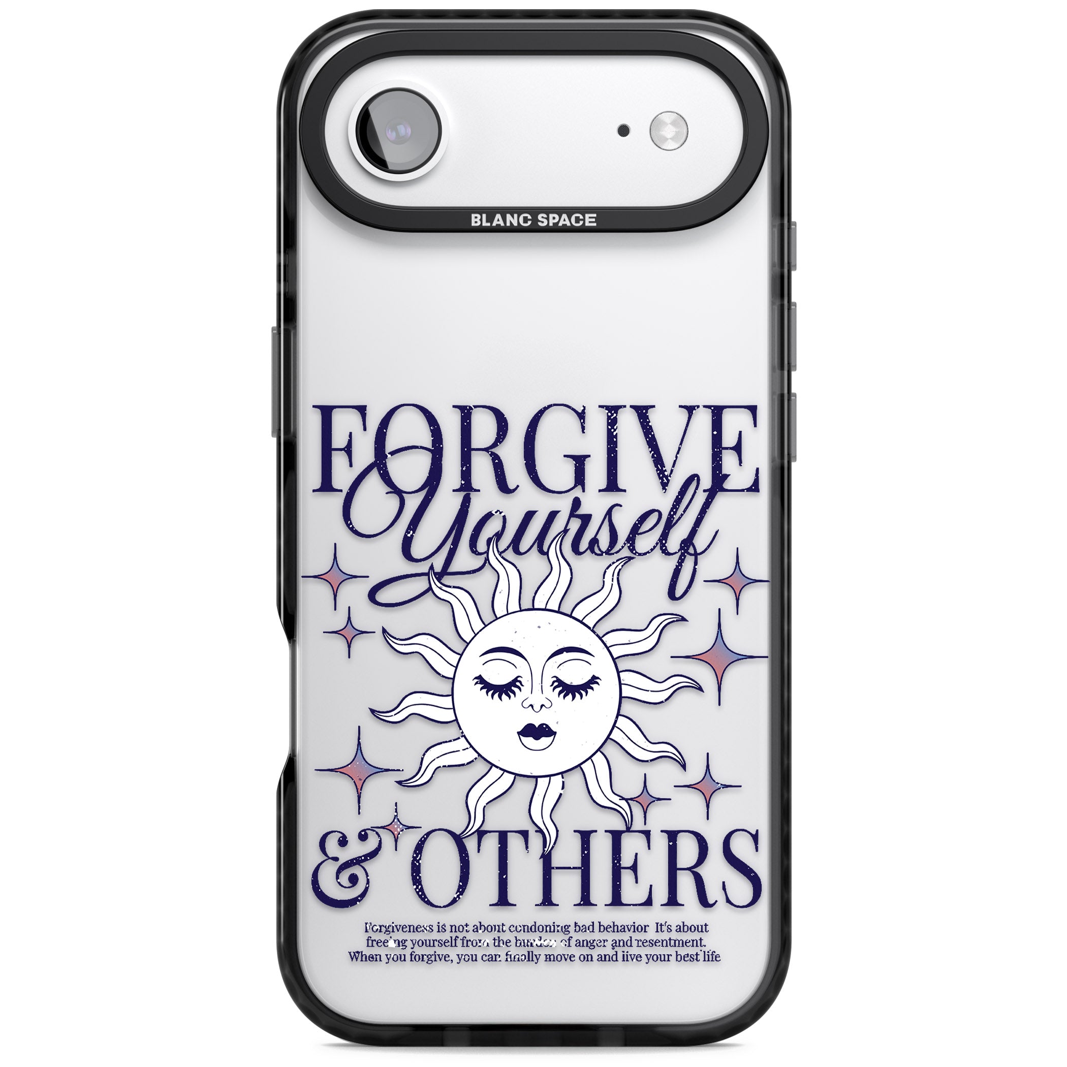 Forgiveness iPhone 17 Air Impact Black Phone Case