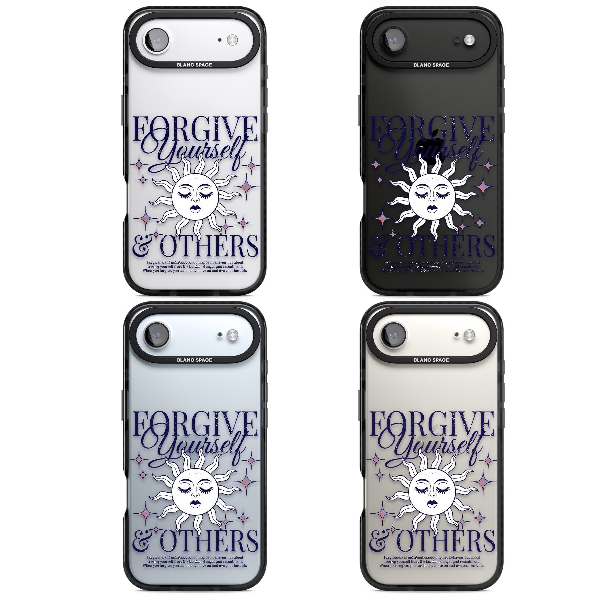 Forgiveness iPhone 17 Air Impact Black Phone Case APT Impact Protection