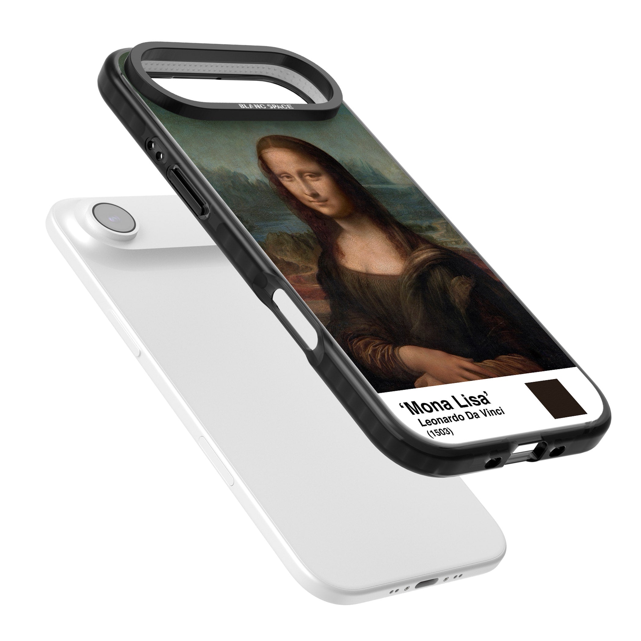 Mona Lisa iPhone 17 Air Impact Black Phone Case Colours