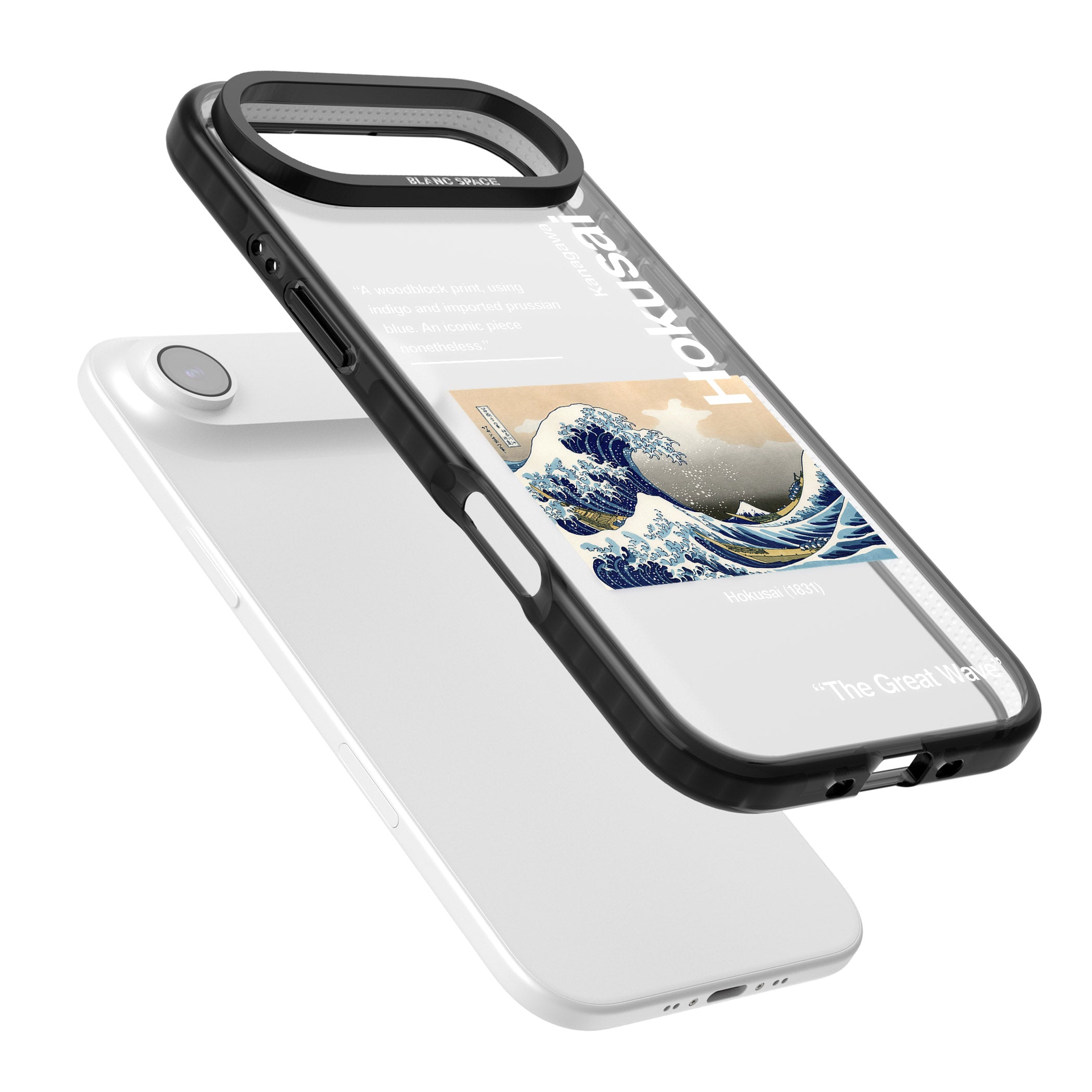 The Great Wave iPhone 17 Air Impact Black Phone Case Colours