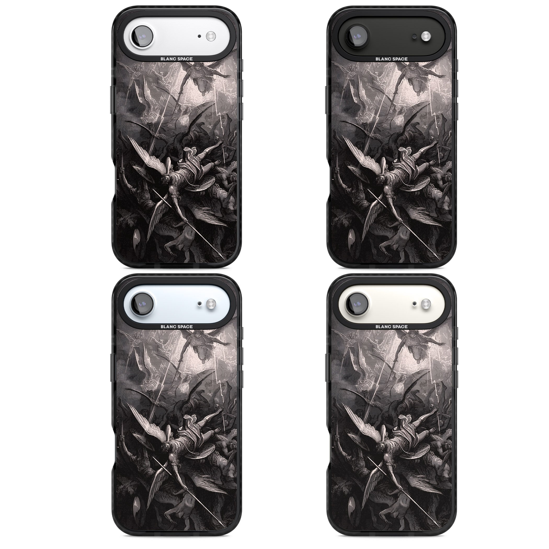Paradise Lost iPhone 17 Air Impact Black Phone Case APT Impact Protection