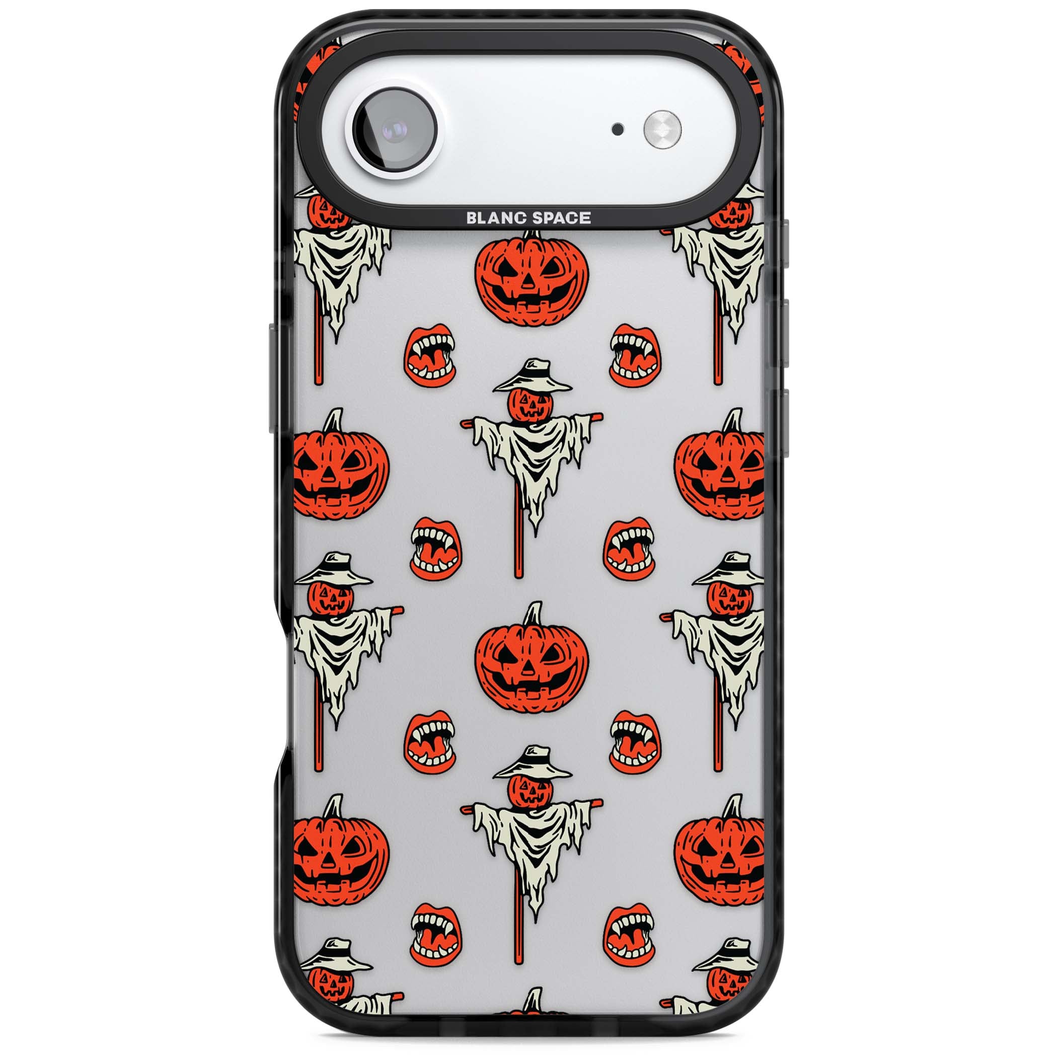 Retro Red Pumpkins & Scarecrows