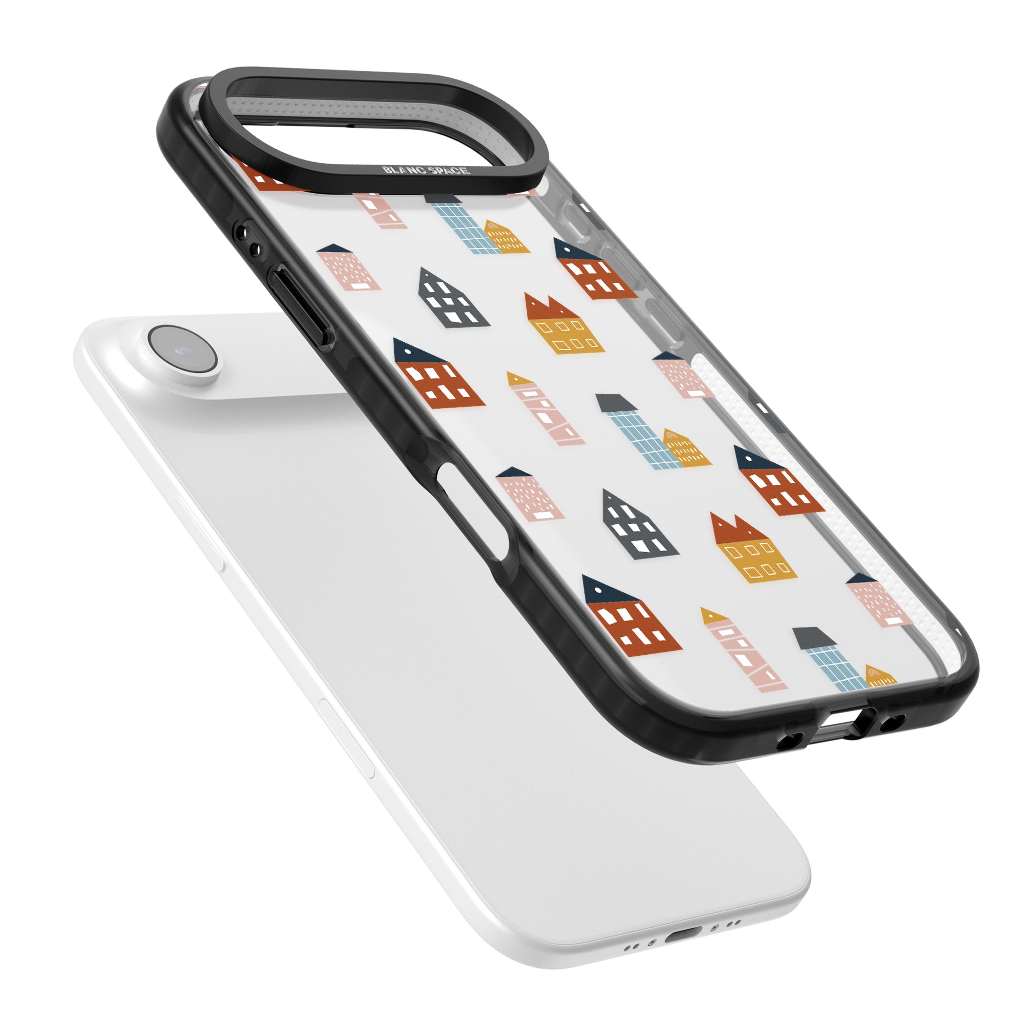 Scandi Village iPhone 17 Air Impact Black Phone Case Colours