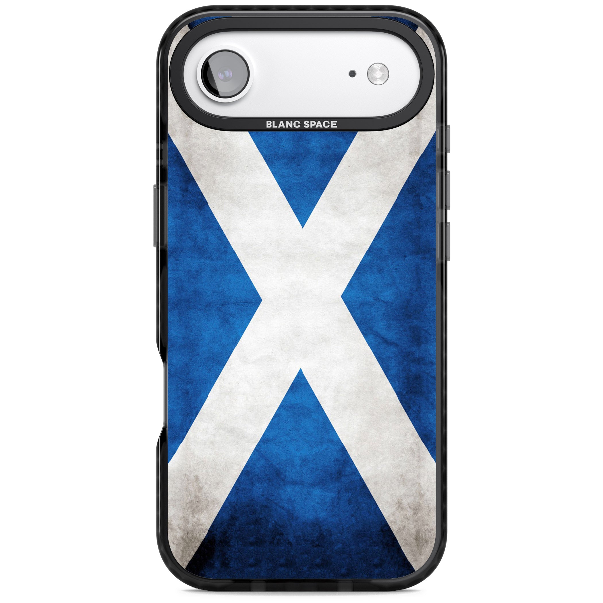 Scotland Saltire Flag iPhone 17 Air Impact Black Phone Case