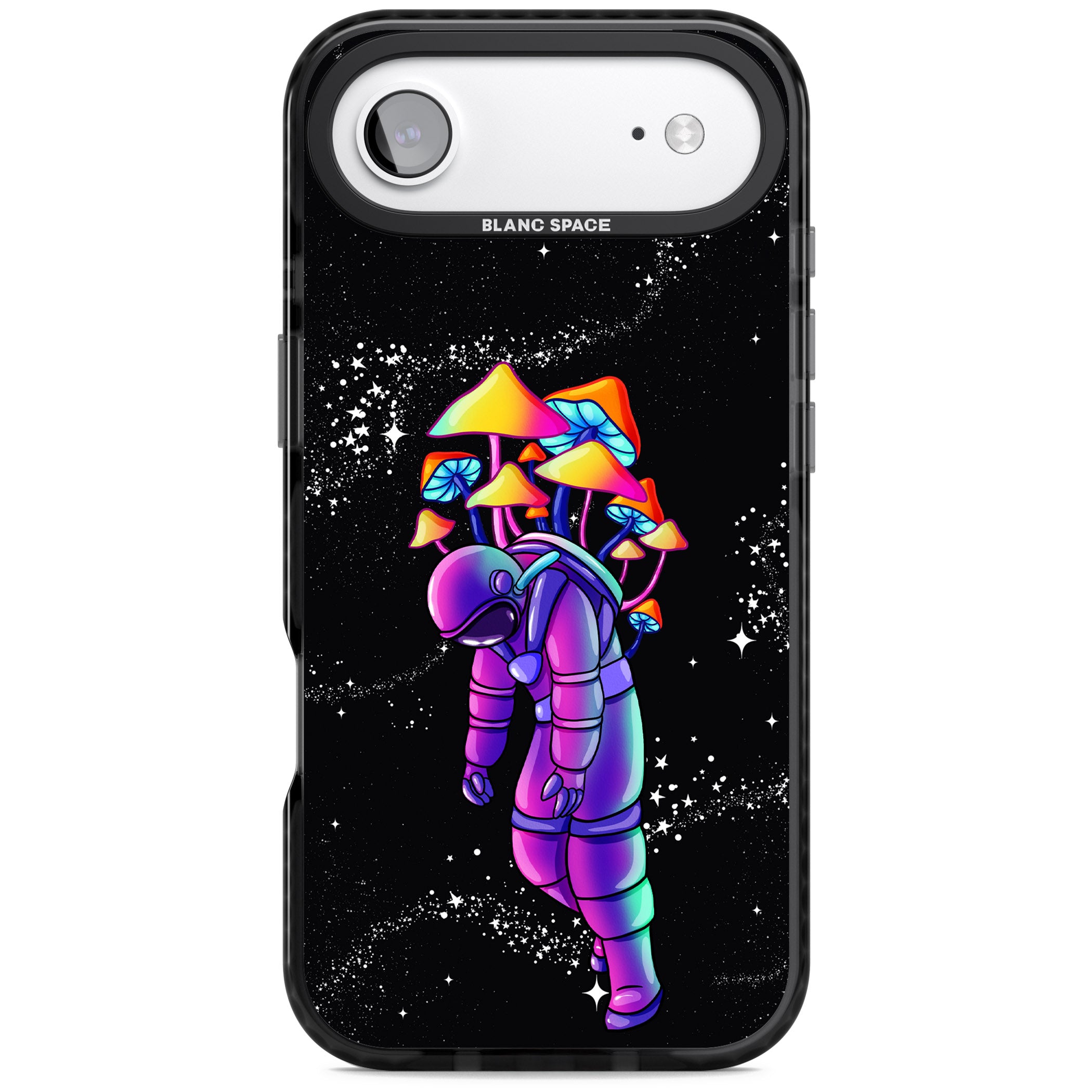 Space Mutation iPhone 17 Air Impact Black Phone Case