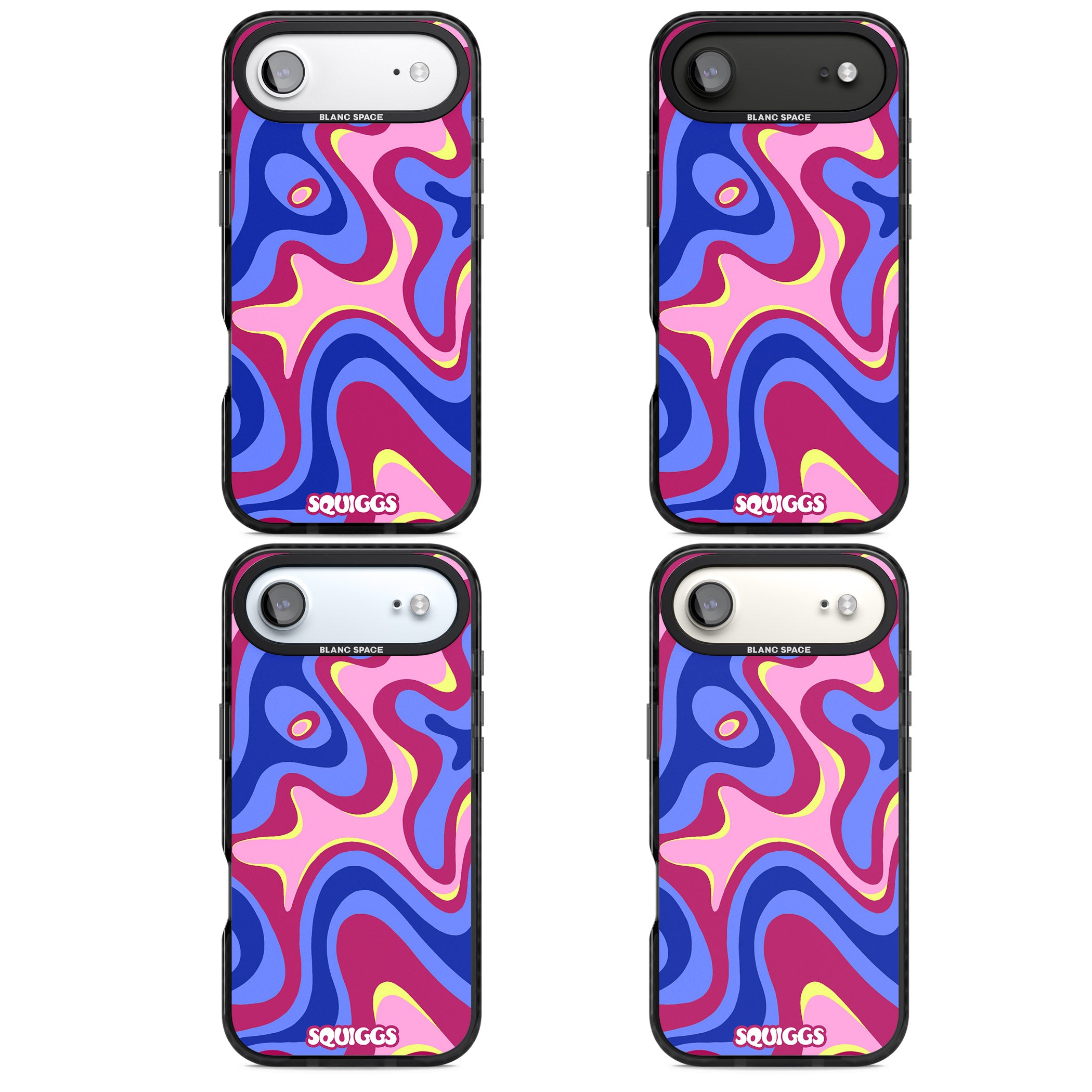 Blue Lava iPhone 17 Air Impact Black Phone Case APT Impact Protection