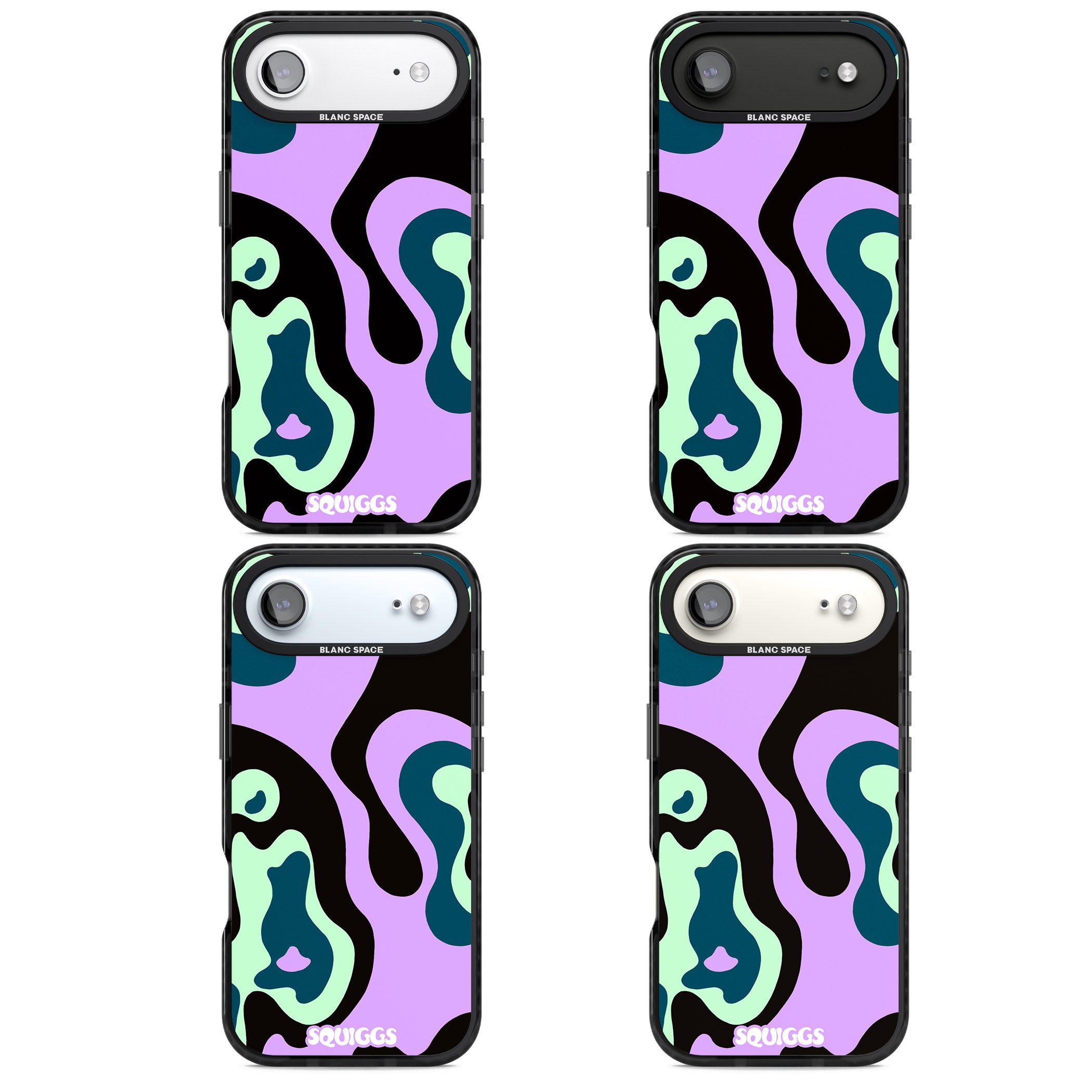 Purple River iPhone 17 Air Impact Black Phone Case APT Impact Protection