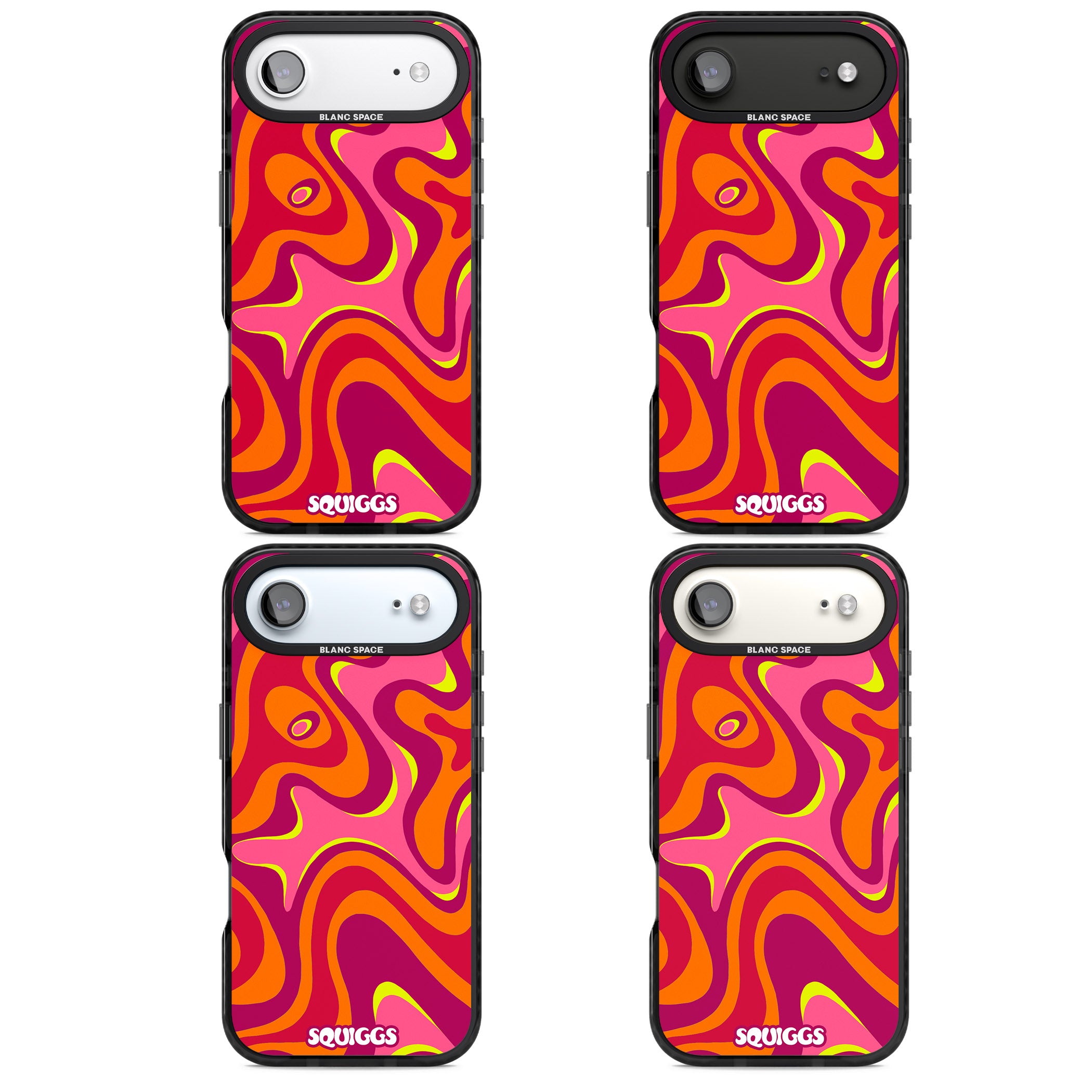 Hot Lava iPhone 17 Air Impact Black Phone Case APT Impact Protection