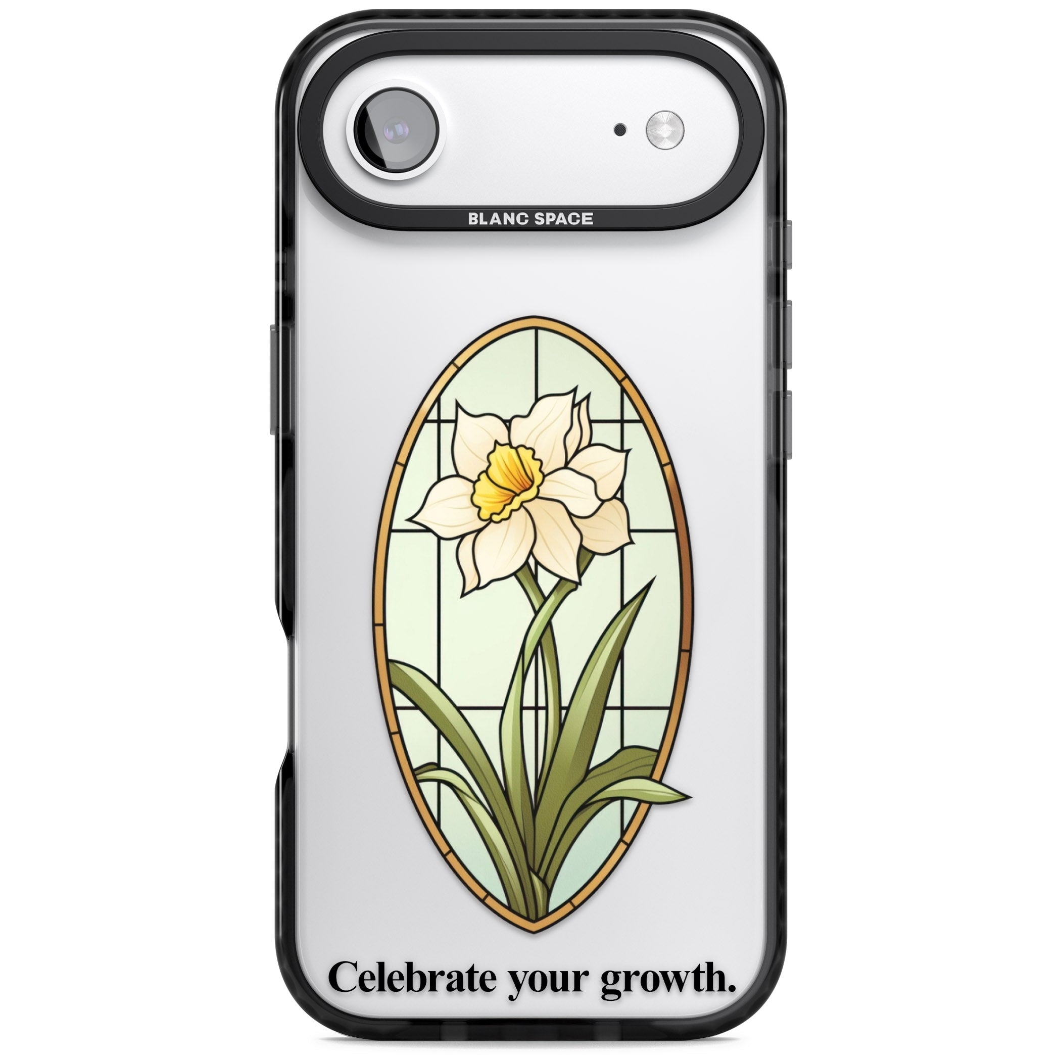Celebrate Your Growth iPhone 17 Air Impact Black Phone Case