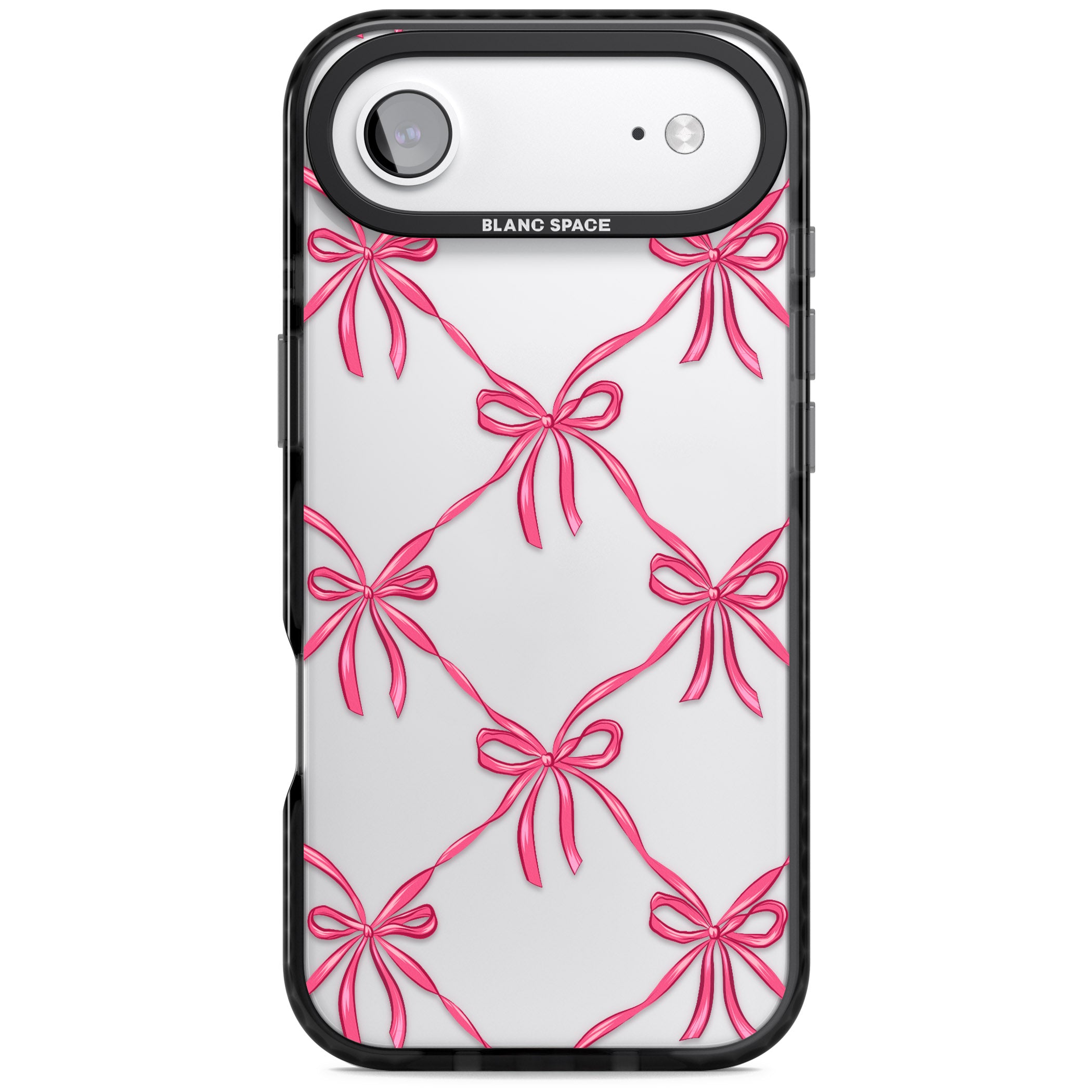 Bow Knots iPhone 17 Air Impact Black Phone Case
