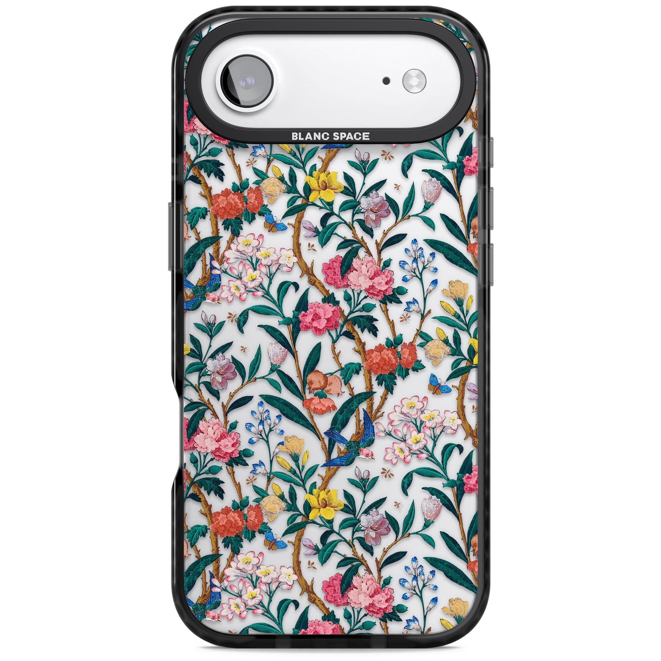 Vines & Flowers iPhone 17 Air Impact Black Phone Case