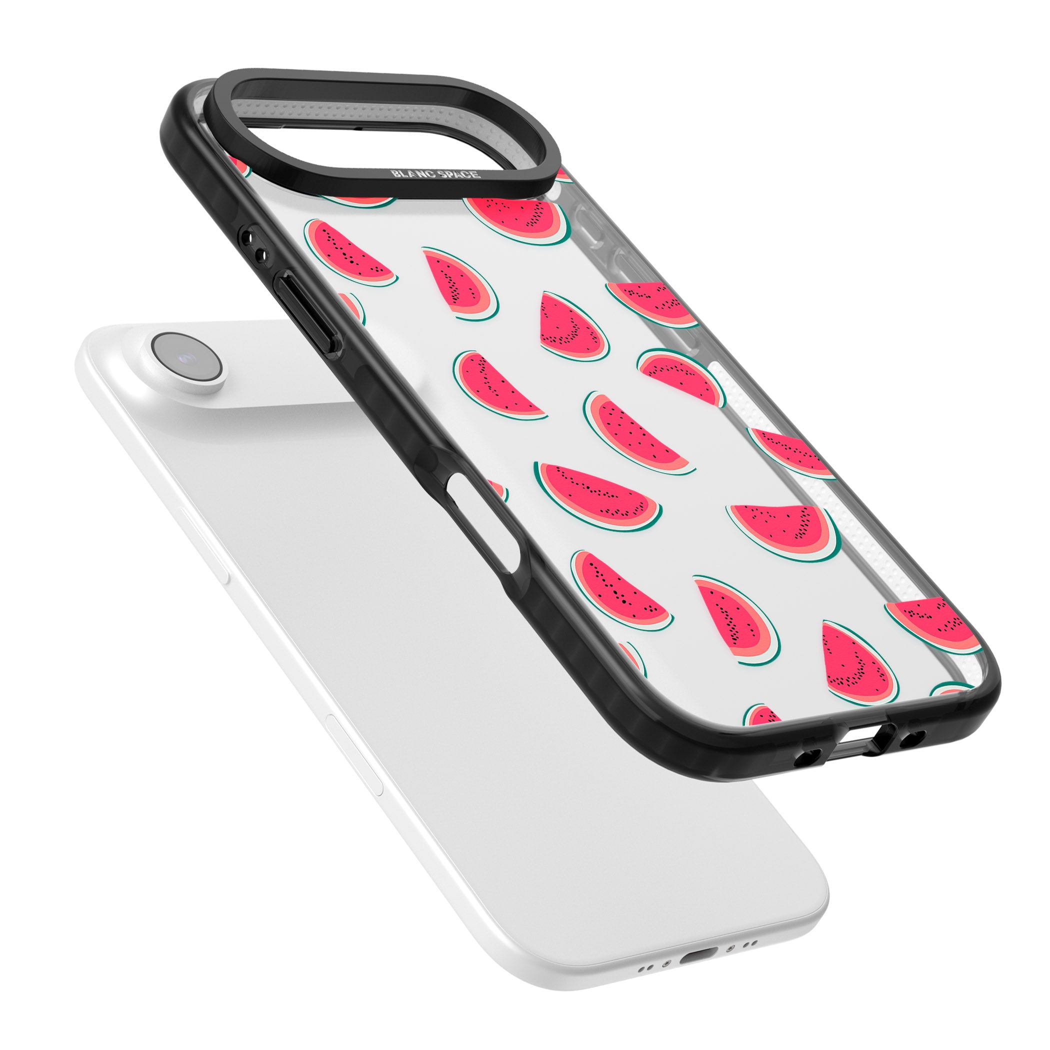 Watermelon Slices iPhone 17 Air Impact Black Phone Case Colours