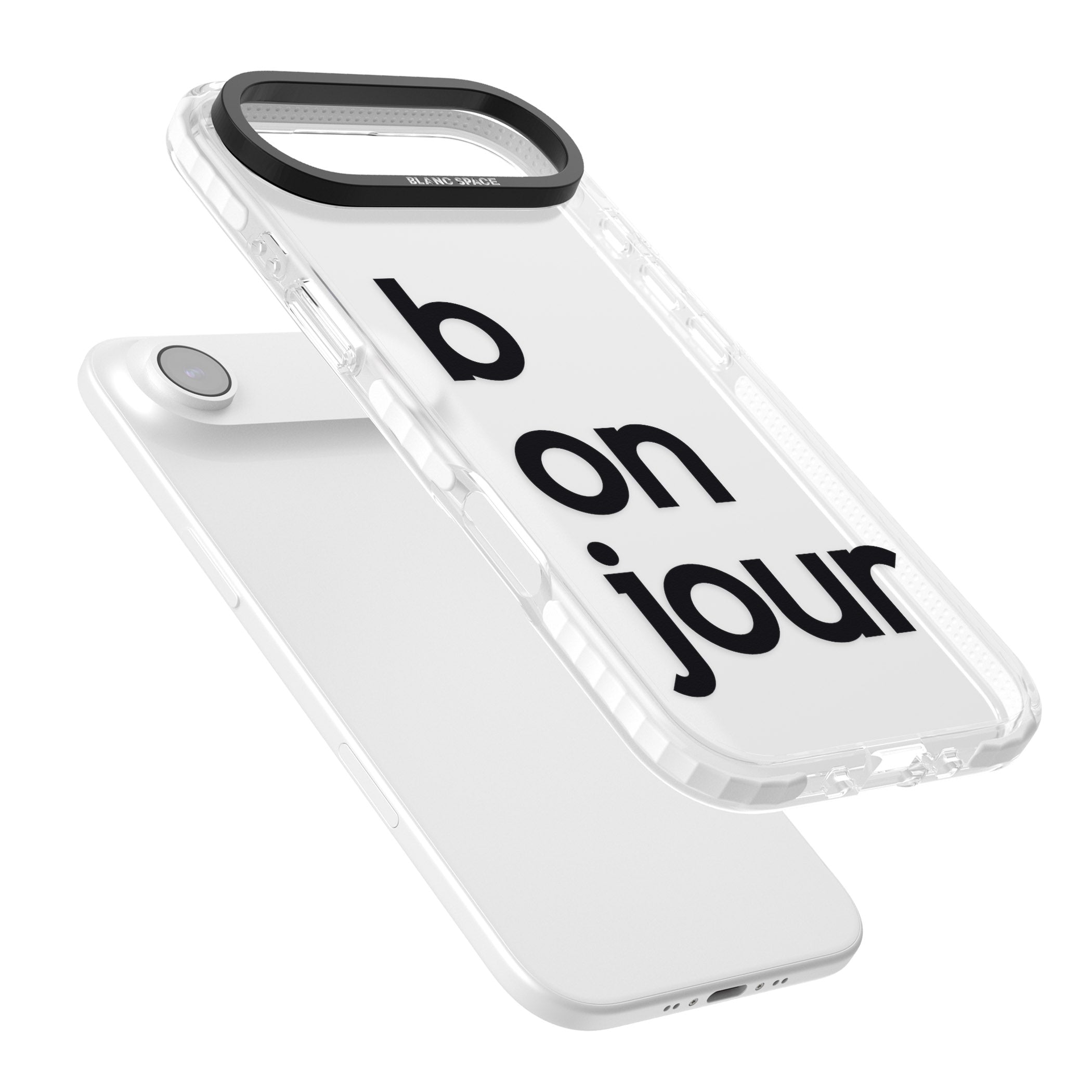 Bonjour iPhone 17 Air Impact Clear Phone Case Colours