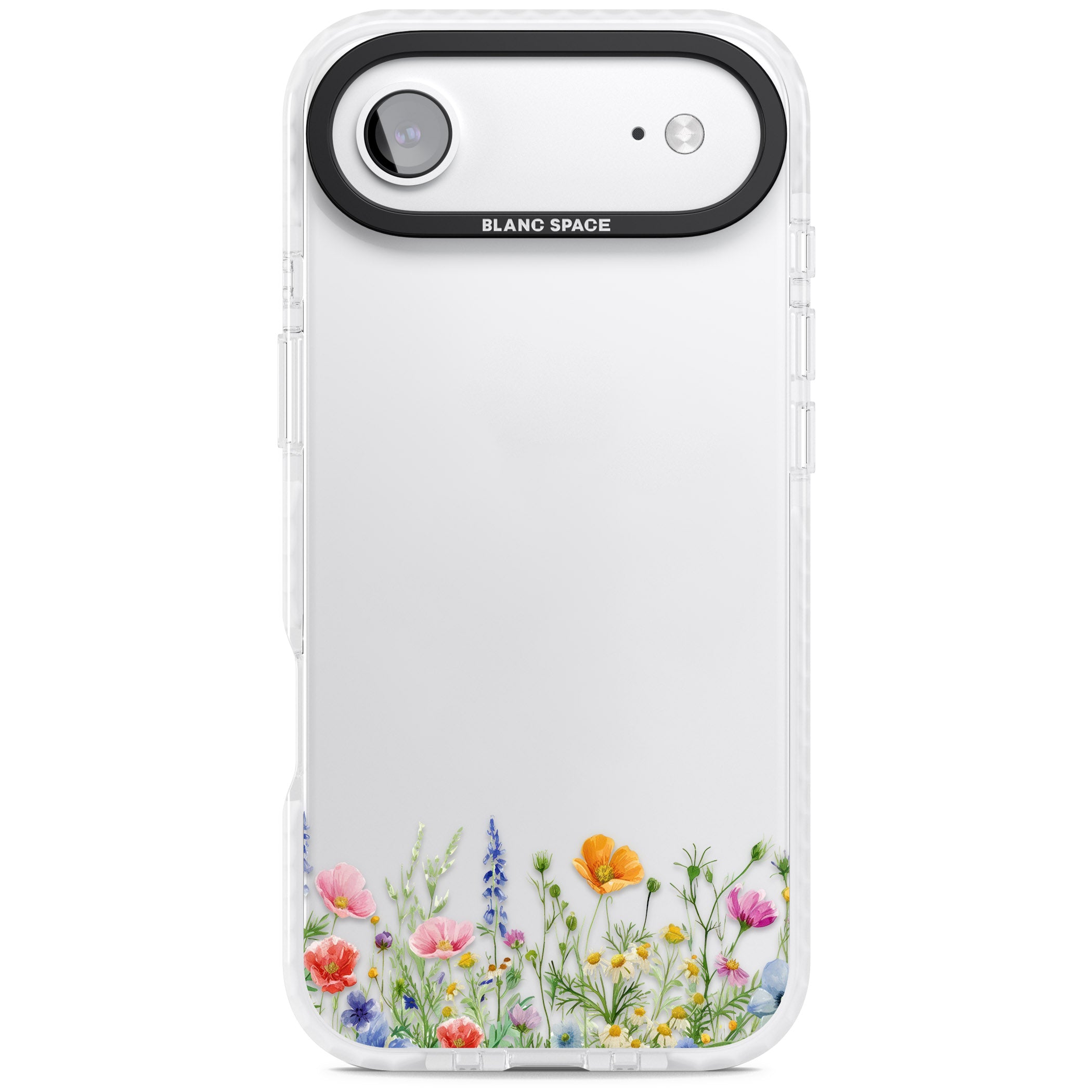 Minimal Wildflowers iPhone 17 Air Impact Clear Phone Case