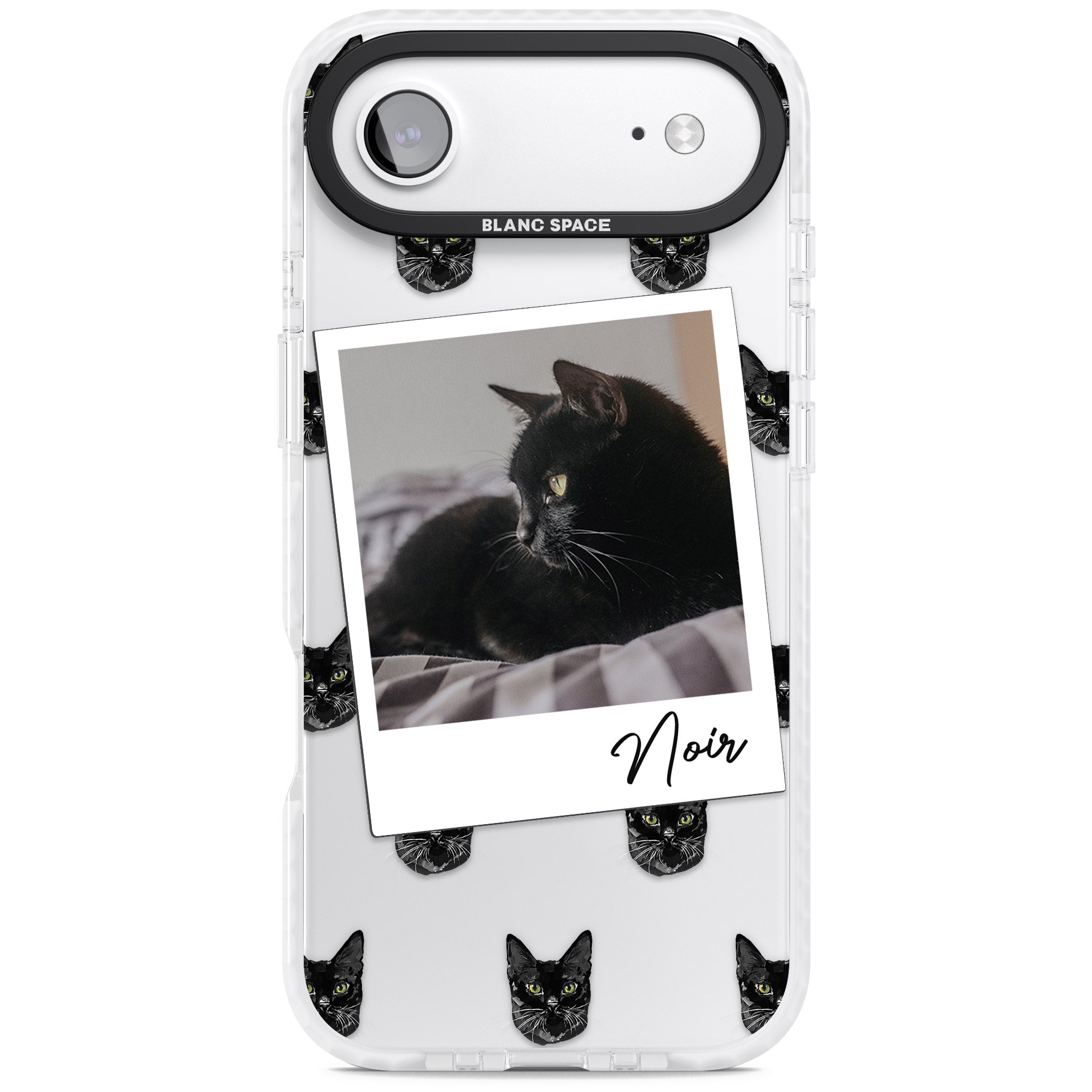 Personalised Bombay Cat Photo iPhone 17 Air Impact Clear Phone Case